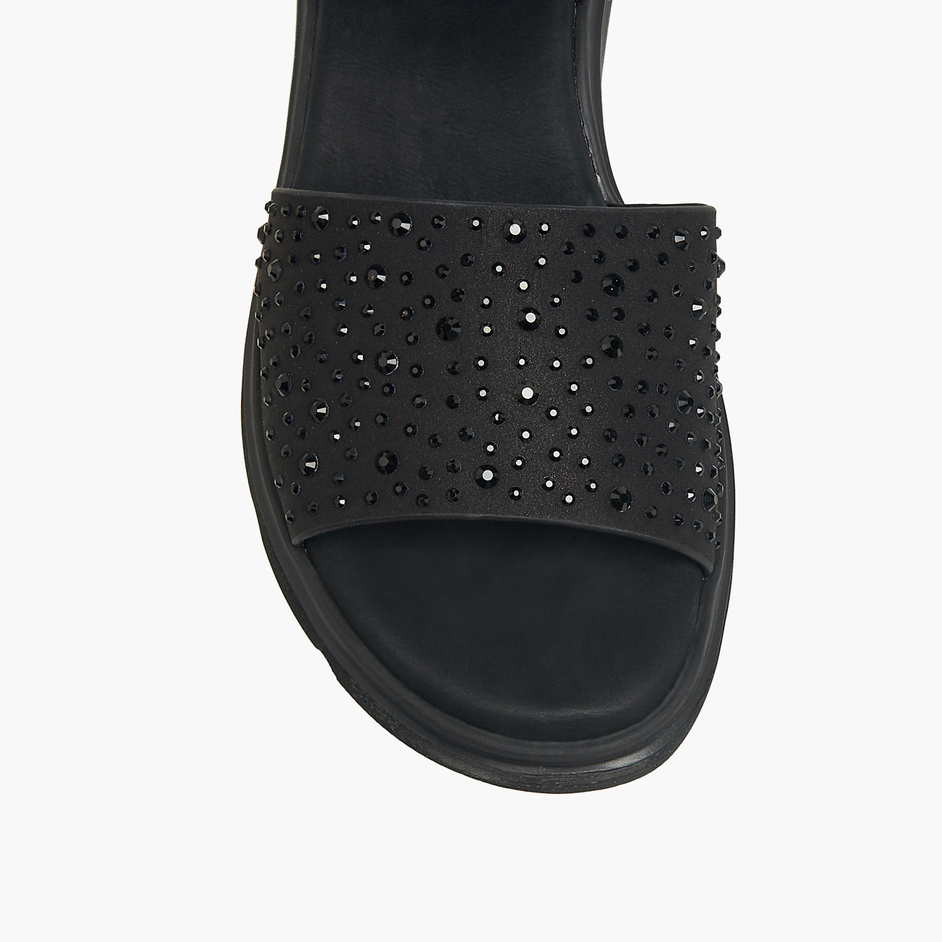 صندل نسائي مزين بكعب عريض من لو كونفورت-women-shoes-sandals-heeled-image-3