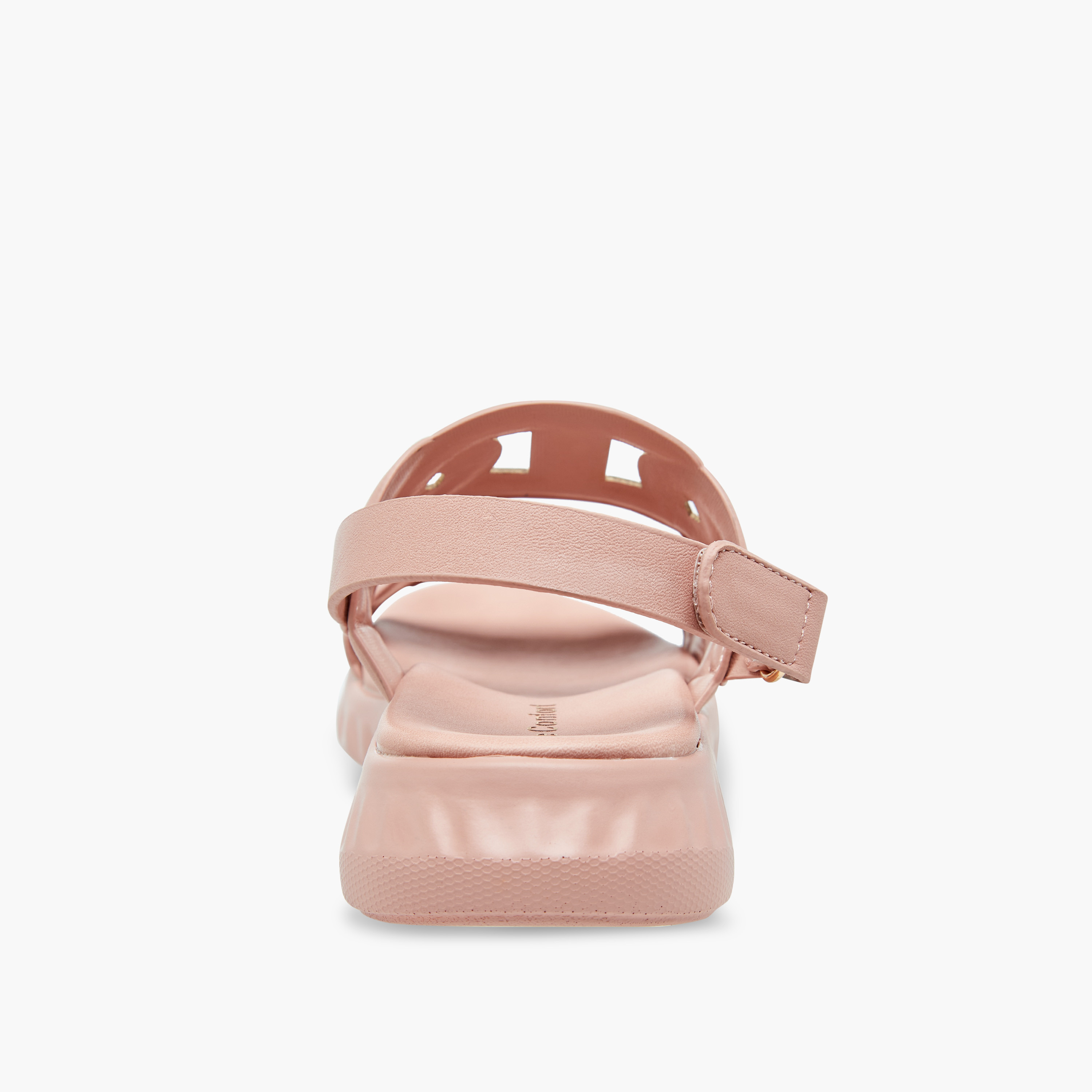 صندل مفرغ بشريط إغلاق لاصق من لو كونفورت-girls-shoes-sandals-image-4