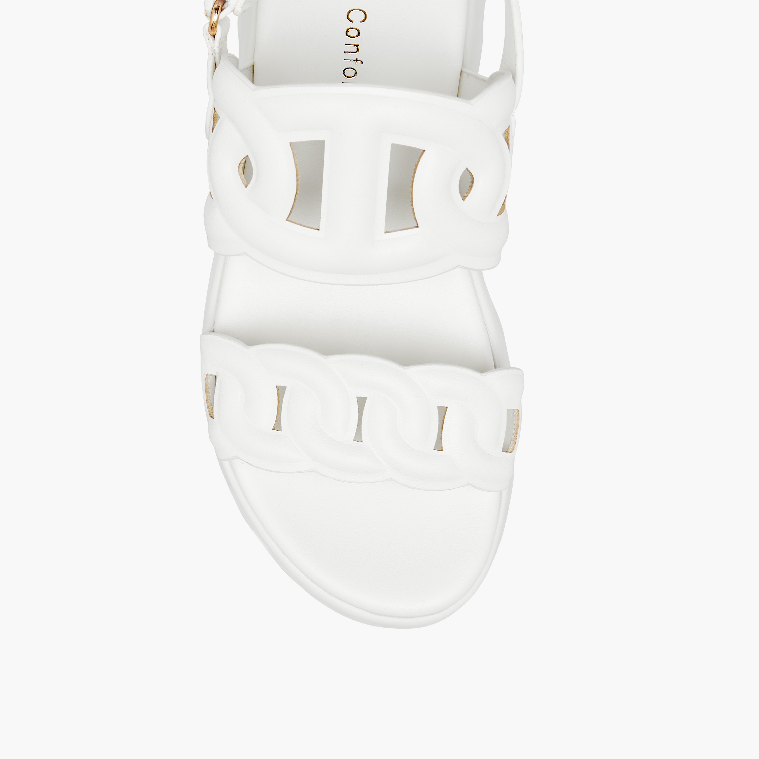 Le Confort Cutout Sandals with Hook and Loop Closure-girls-shoes-sandals-image-3