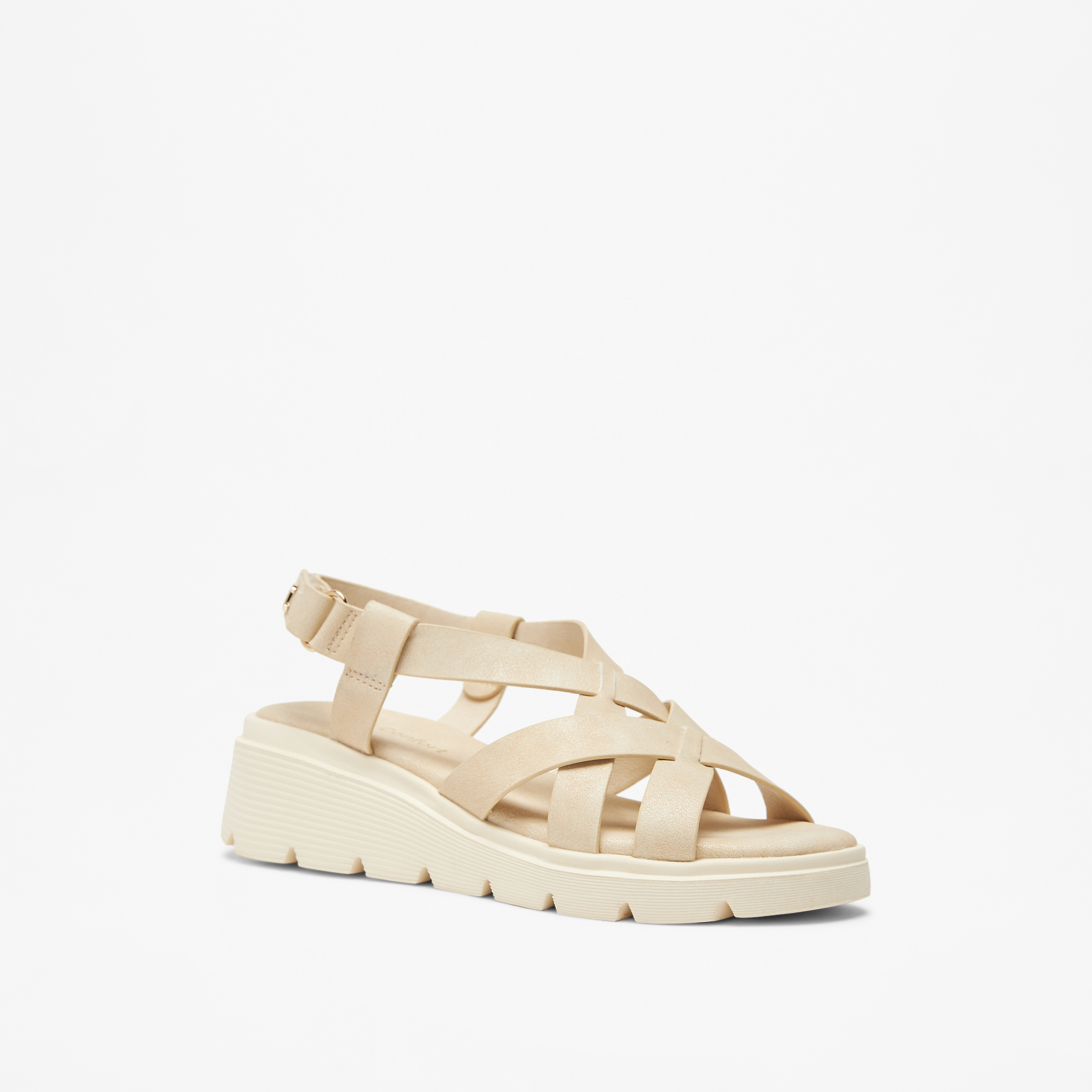 صندل متعدد الأحزمة بشريط إغلاق من لو كونفورت-girls-shoes-sandals-image-1