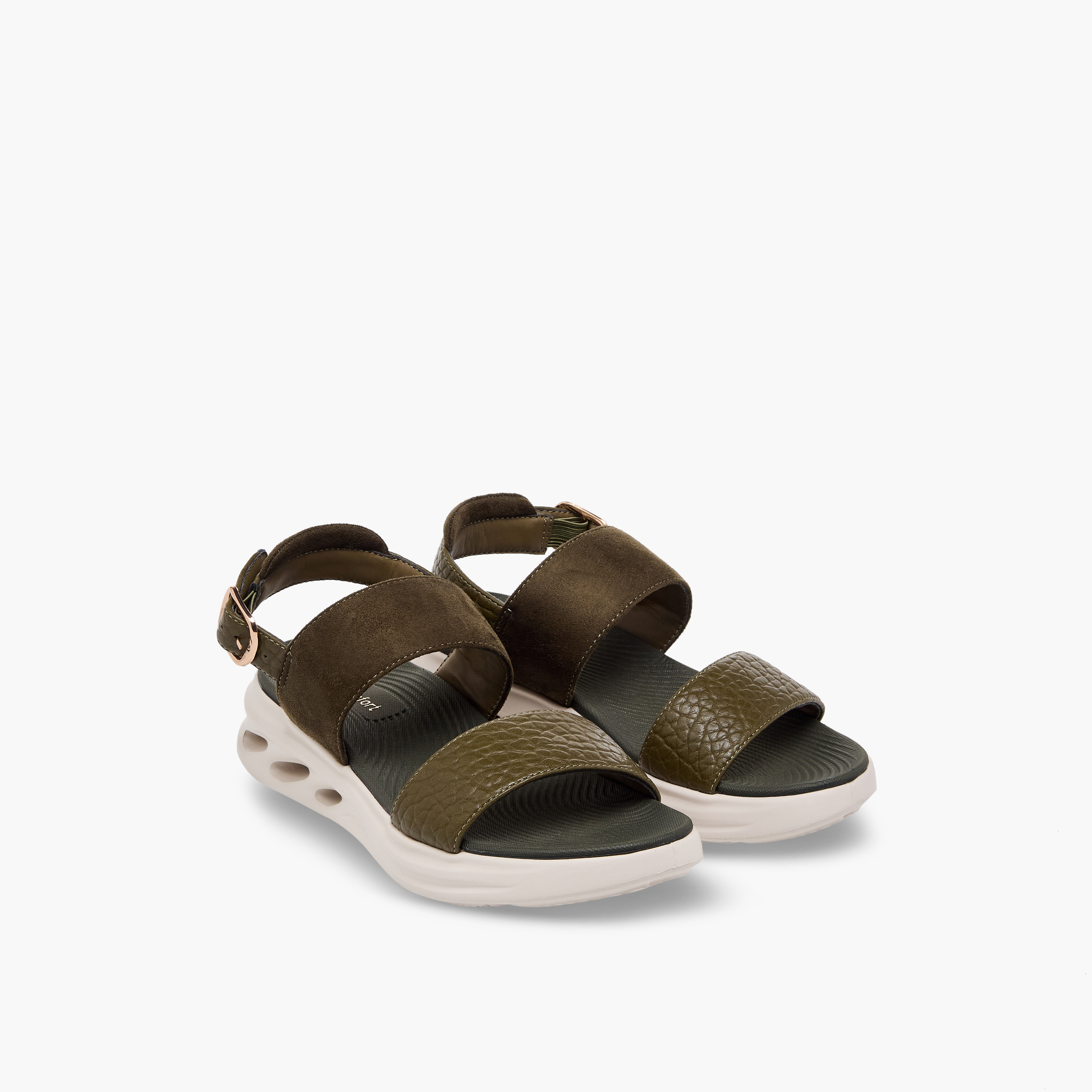 صندل بأحزمة للنساء من لو كونفورت-women-shoes-sandals-heeled-image-1