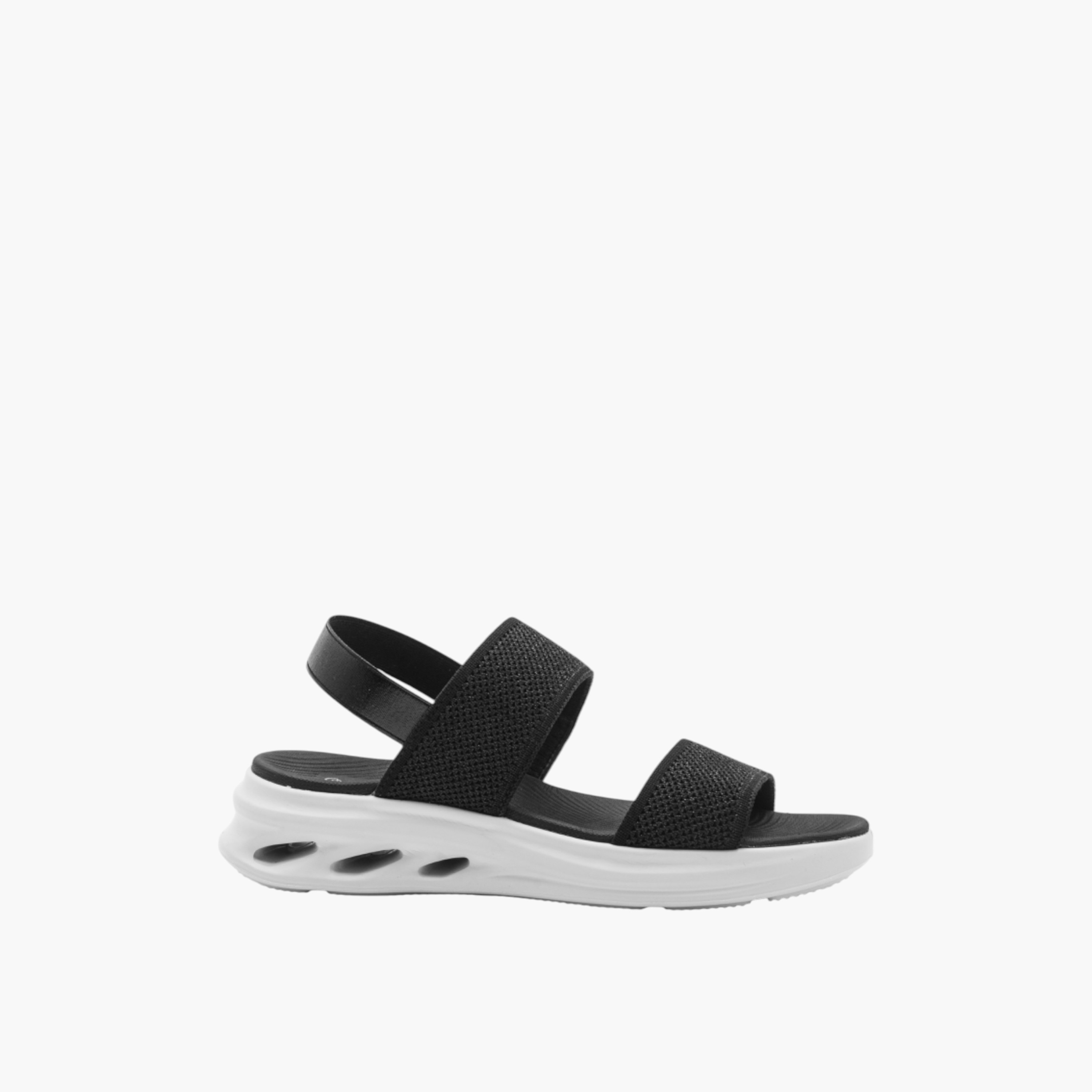 صندل مريح بارز الملمس بحزام خلفي من لو كونفورت-women-shoes-sandals-heeled-image-4