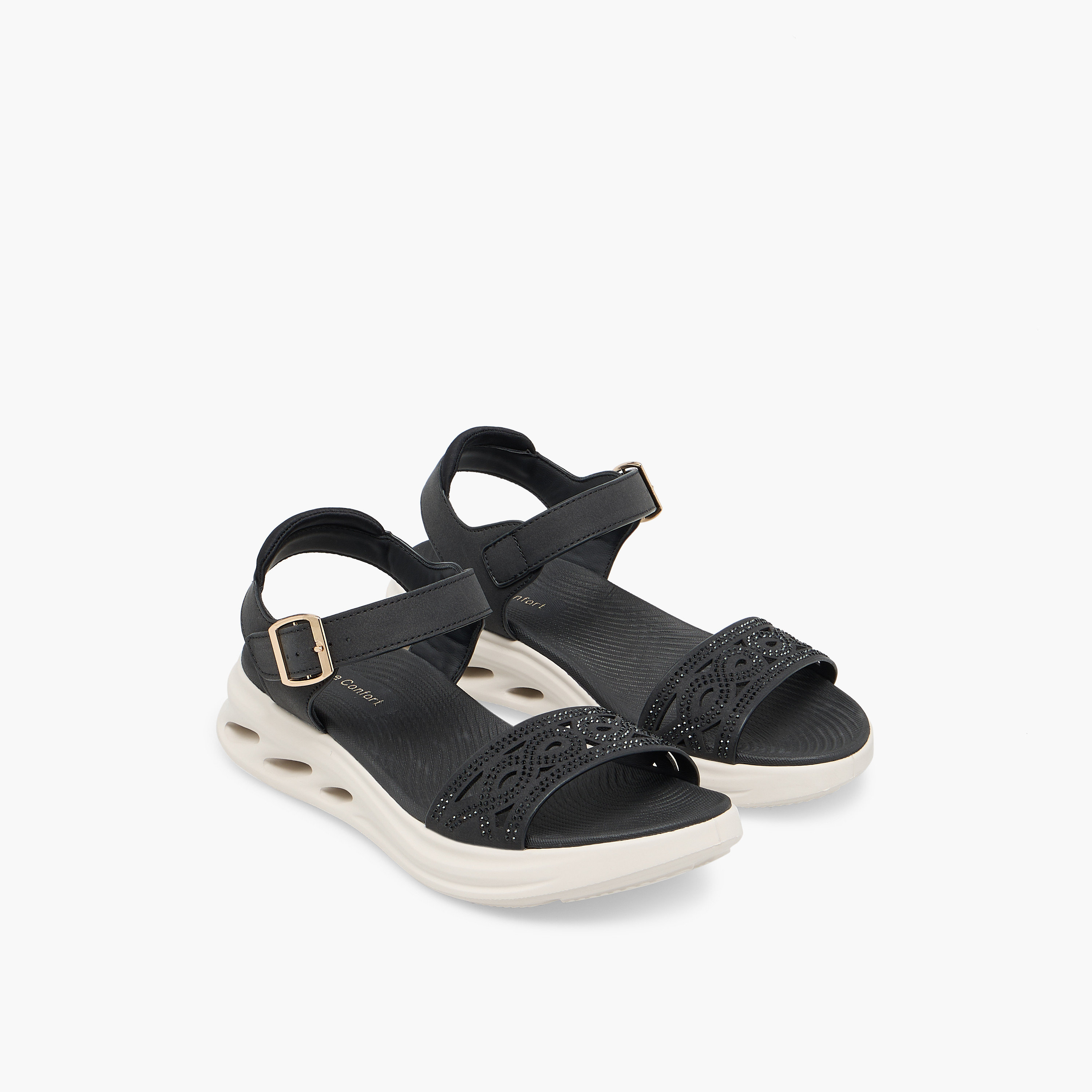 صندل بأحزمة للنساء من لو كونفورت-women-shoes-flats-sandals-image-1