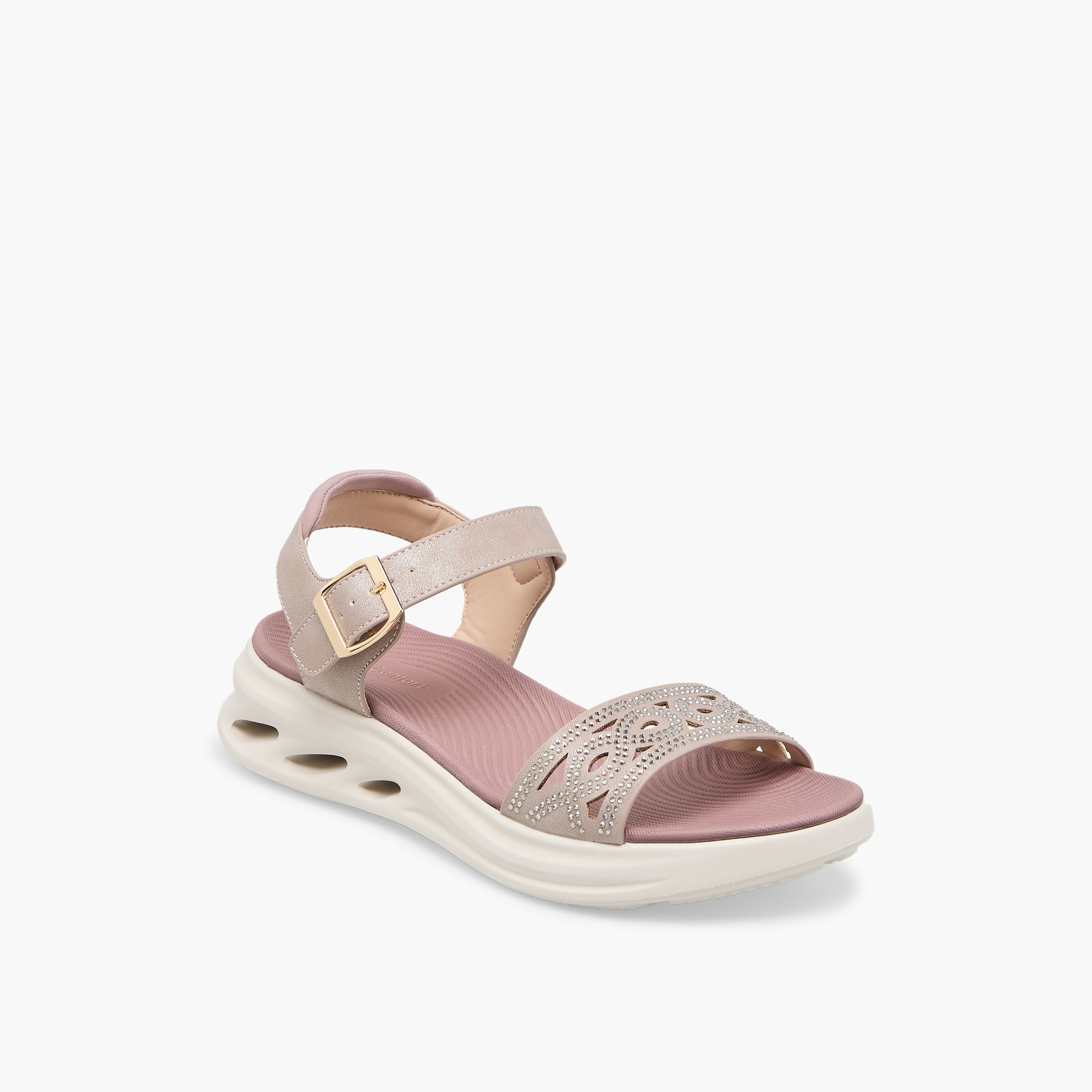 صندل بأحزمة للنساء من لو كونفورت-women-shoes-flats-sandals-image-2