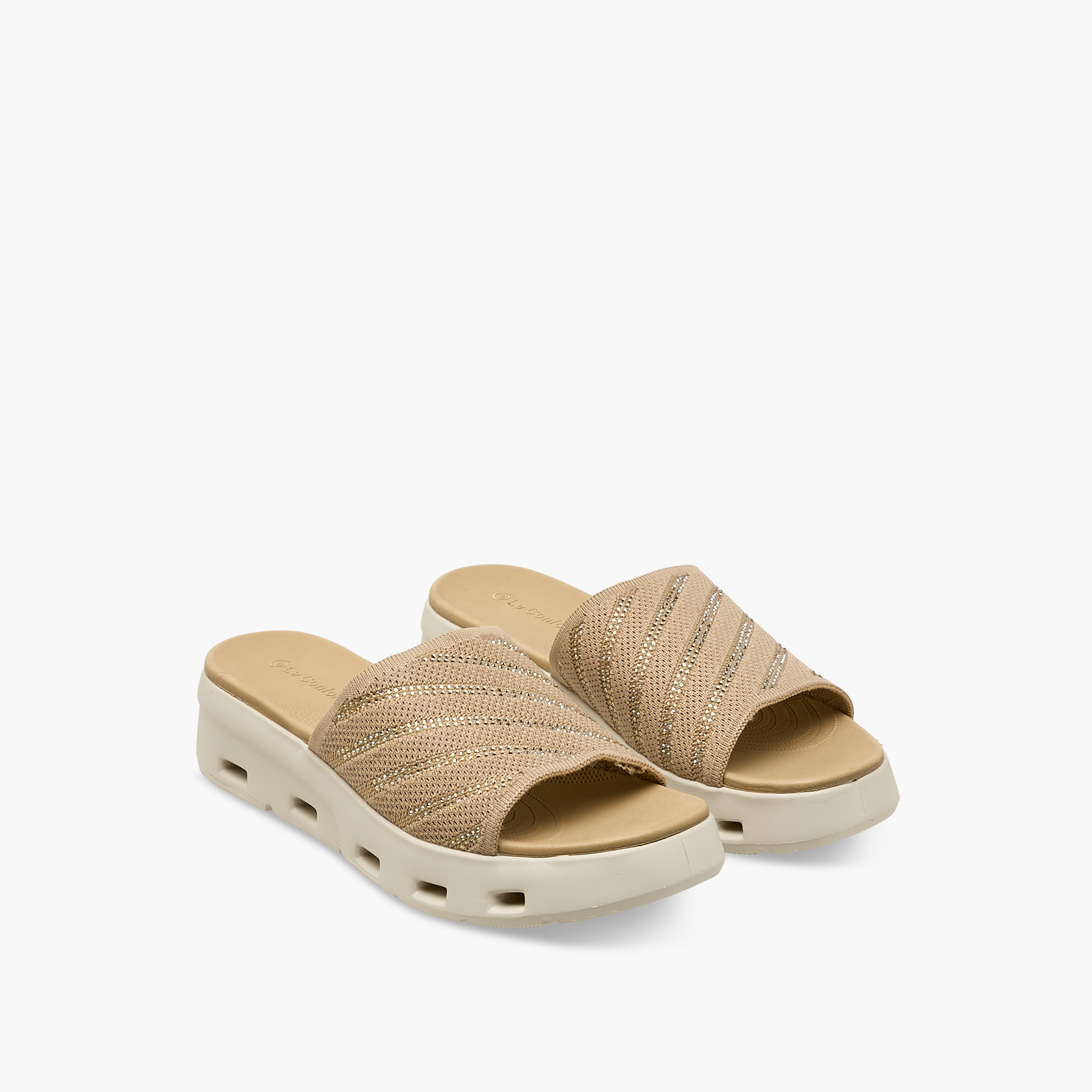 صندل فلاي نت بكعب ويدج للنساء من لو كونفورت-women-shoes-sandals-heeled-image-1