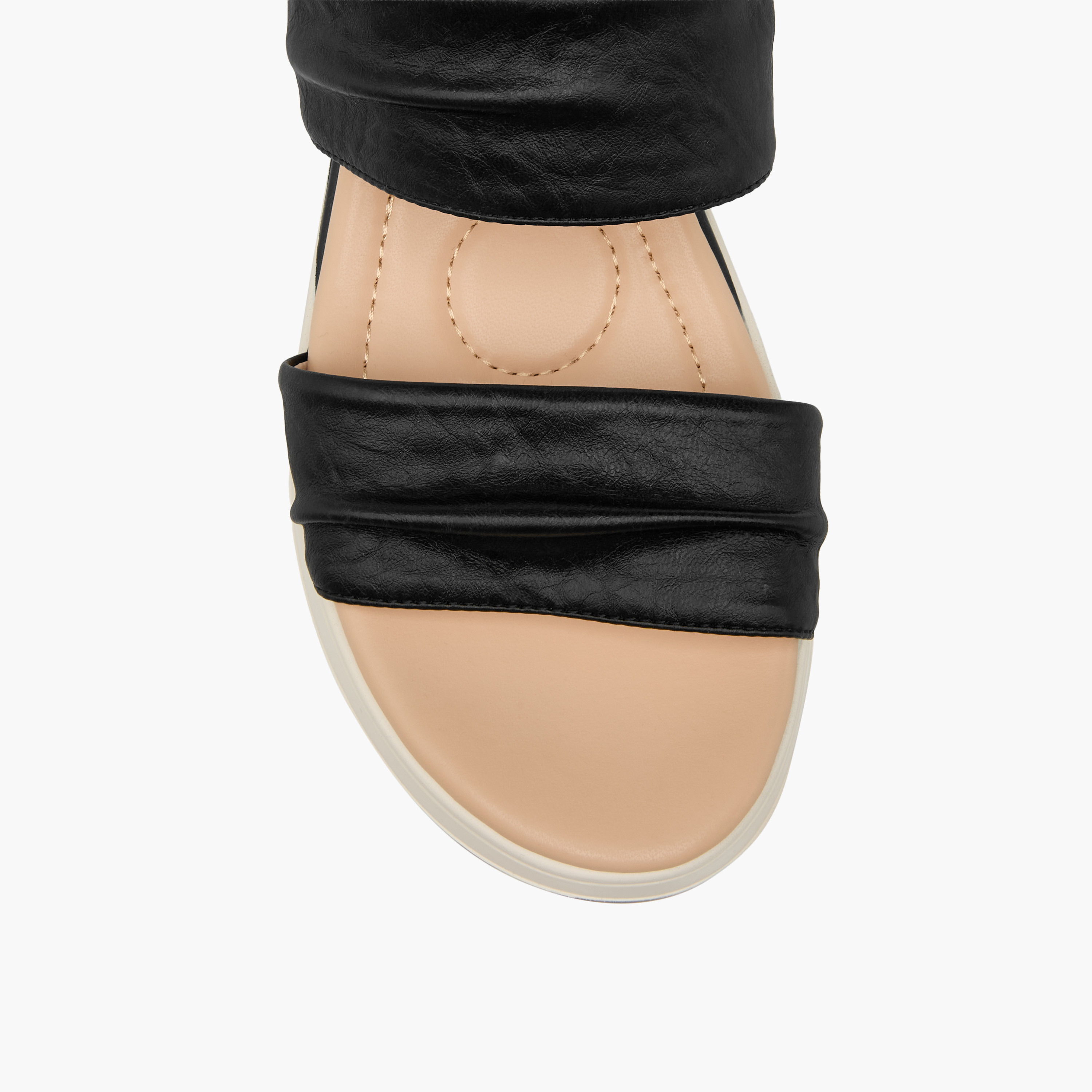 Le Confort Women Platform Heel Strap Sandals-women-shoes-sandals-heeled-image-3