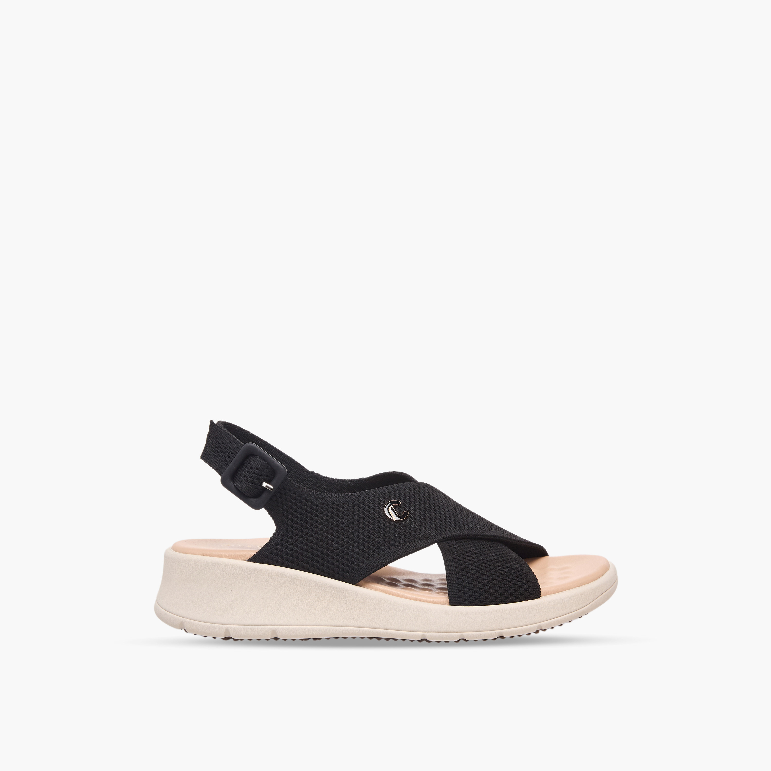 صندل بأحزمة وإبزيم إغلاق للنساء من لو كونفورت-women-shoes-sandals-heeled-image-3