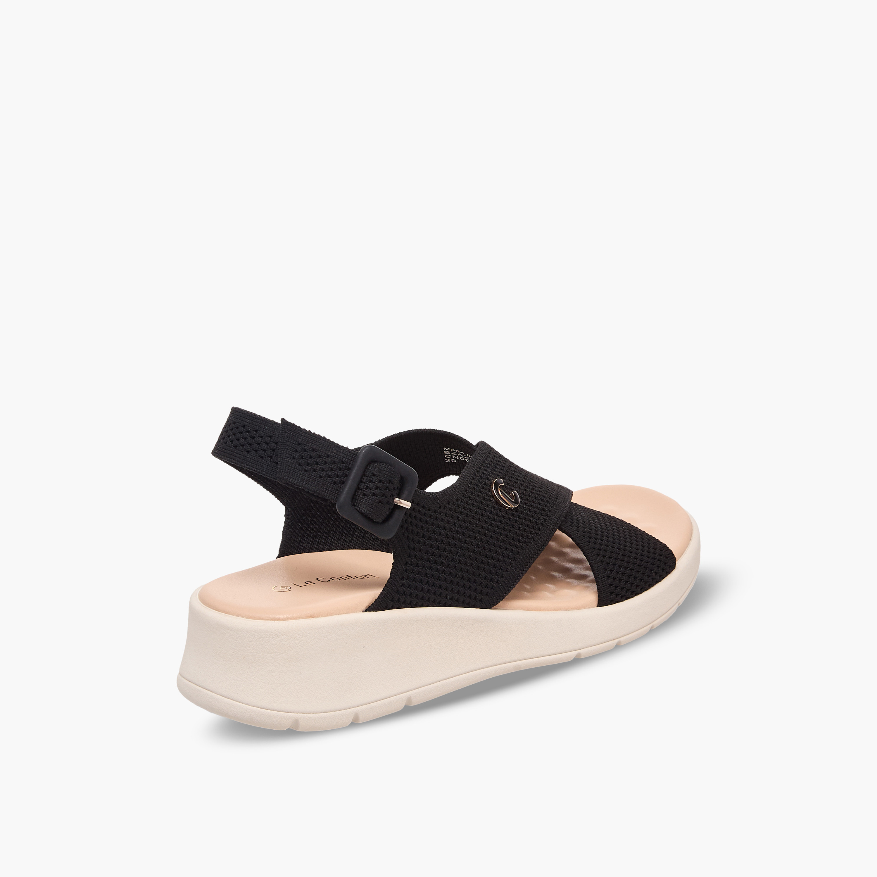صندل بأحزمة وإبزيم إغلاق للنساء من لو كونفورت-women-shoes-sandals-heeled-image-6