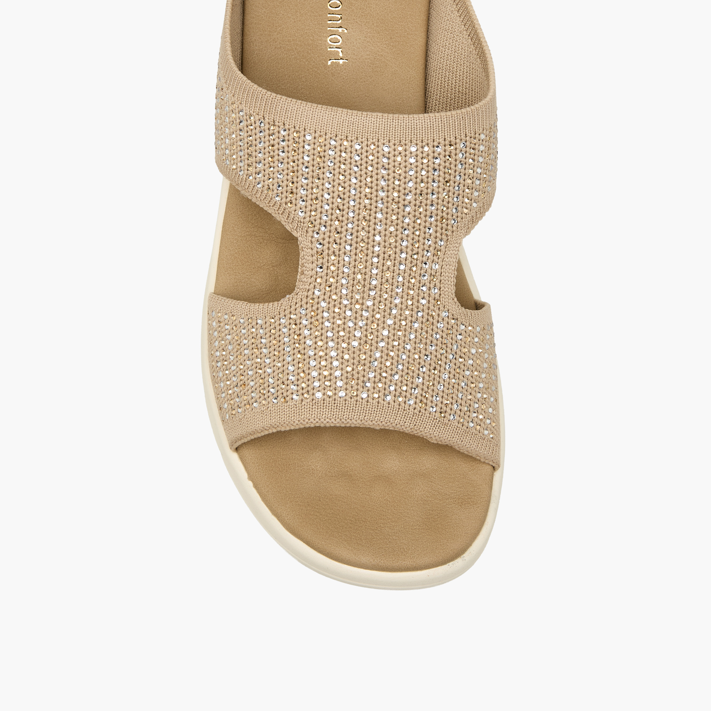 صندل فلاي نت سهل الارتداء بكعب ويدج للنساء من لو كونفورت-women-shoes-sandals-heeled-image-4