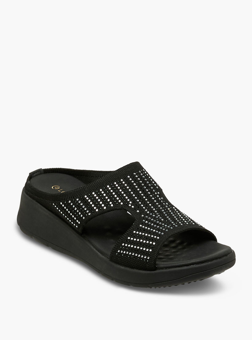 صندل فلاي نت سهل الارتداء بكعب ويدج للنساء من لو كونفورت-women-shoes-sandals-heeled-image-3