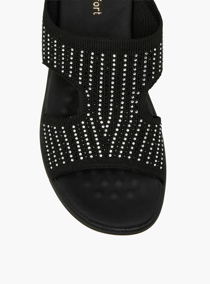 صندل فلاي نت سهل الارتداء بكعب ويدج للنساء من لو كونفورت-women-shoes-sandals-heeled-image-5