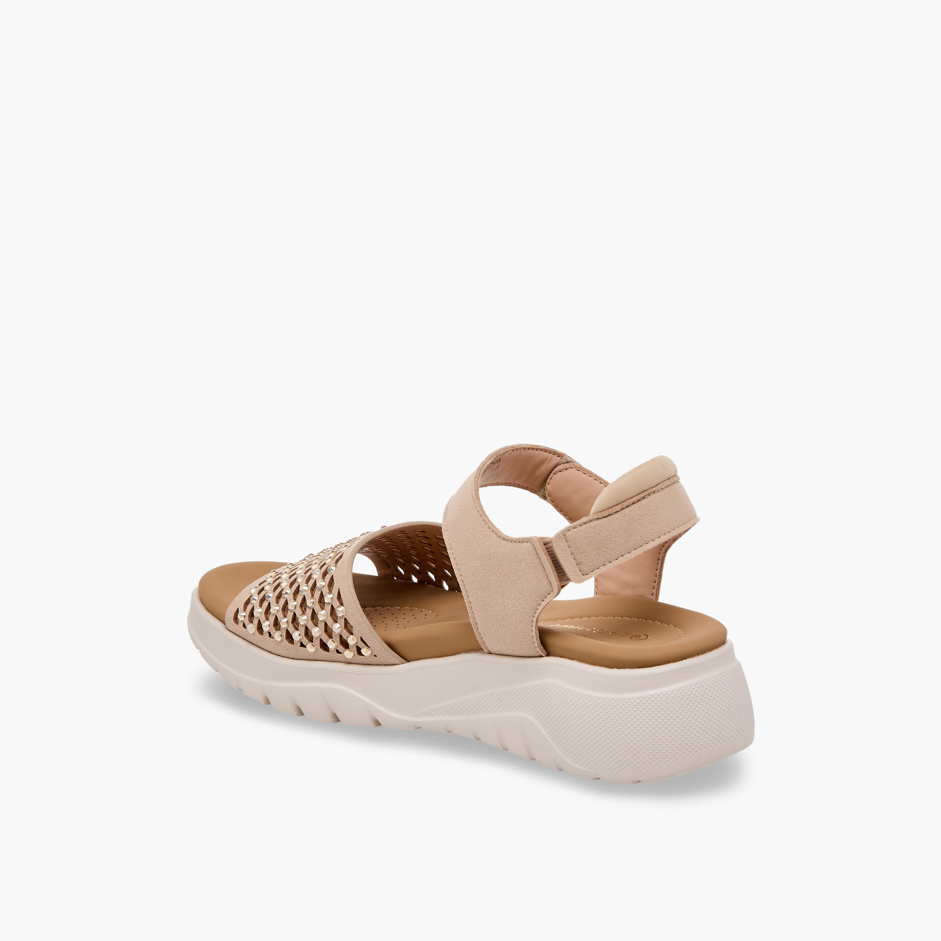 Le Confort Women Rhinestone Embellished Comfort Sandals-women-shoes-sandals-heeled-image-5