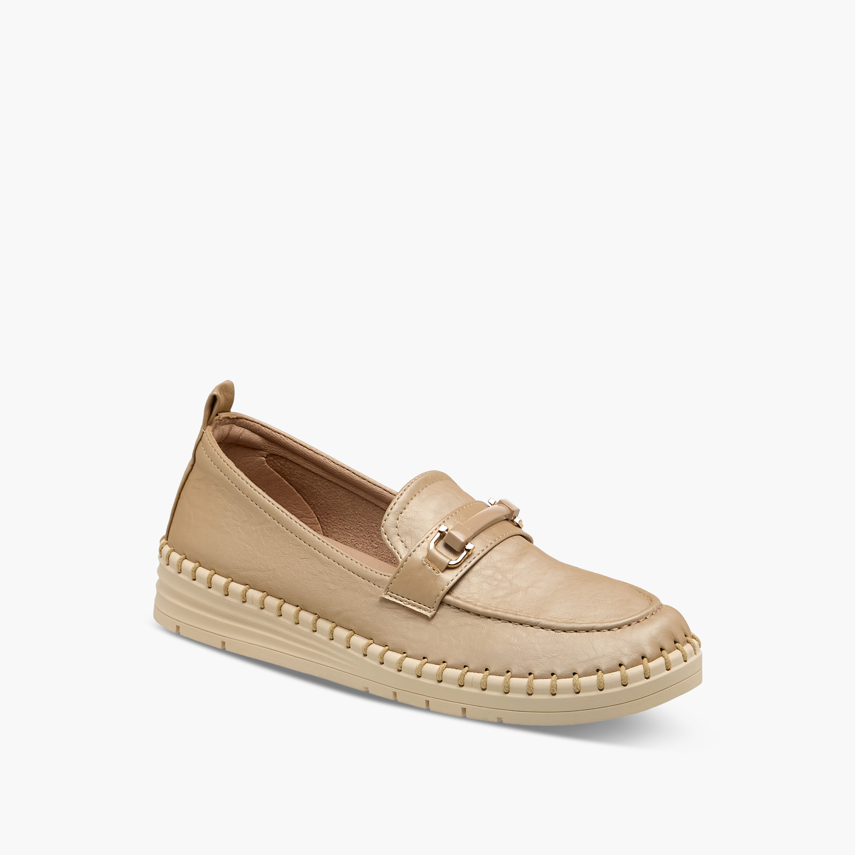 Le Confort Women Metallic Loafers-women-shoes-loafersandmoccasins-image-2