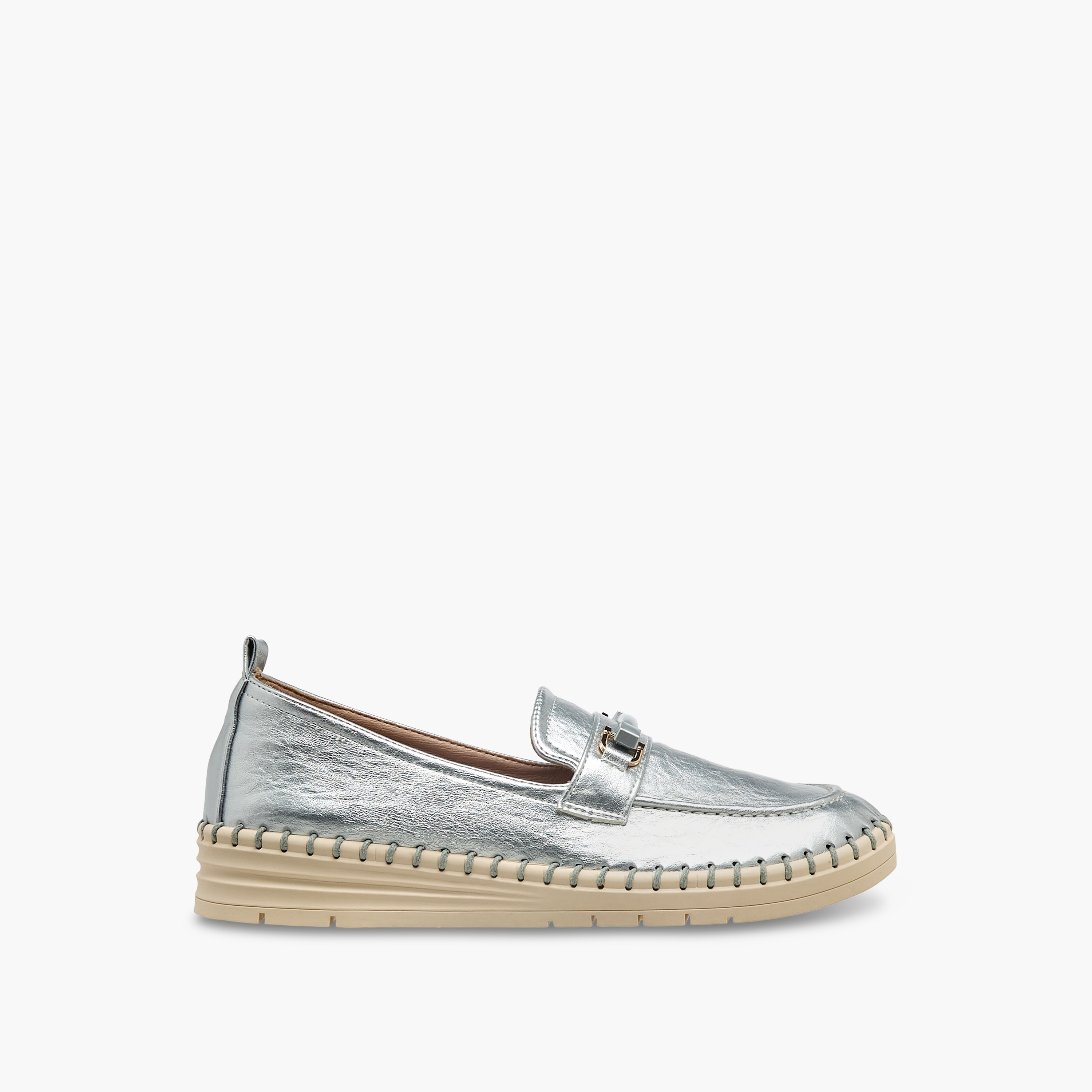 Le Confort Women Metallic Loafers-women-shoes-loafersandmoccasins-image-3