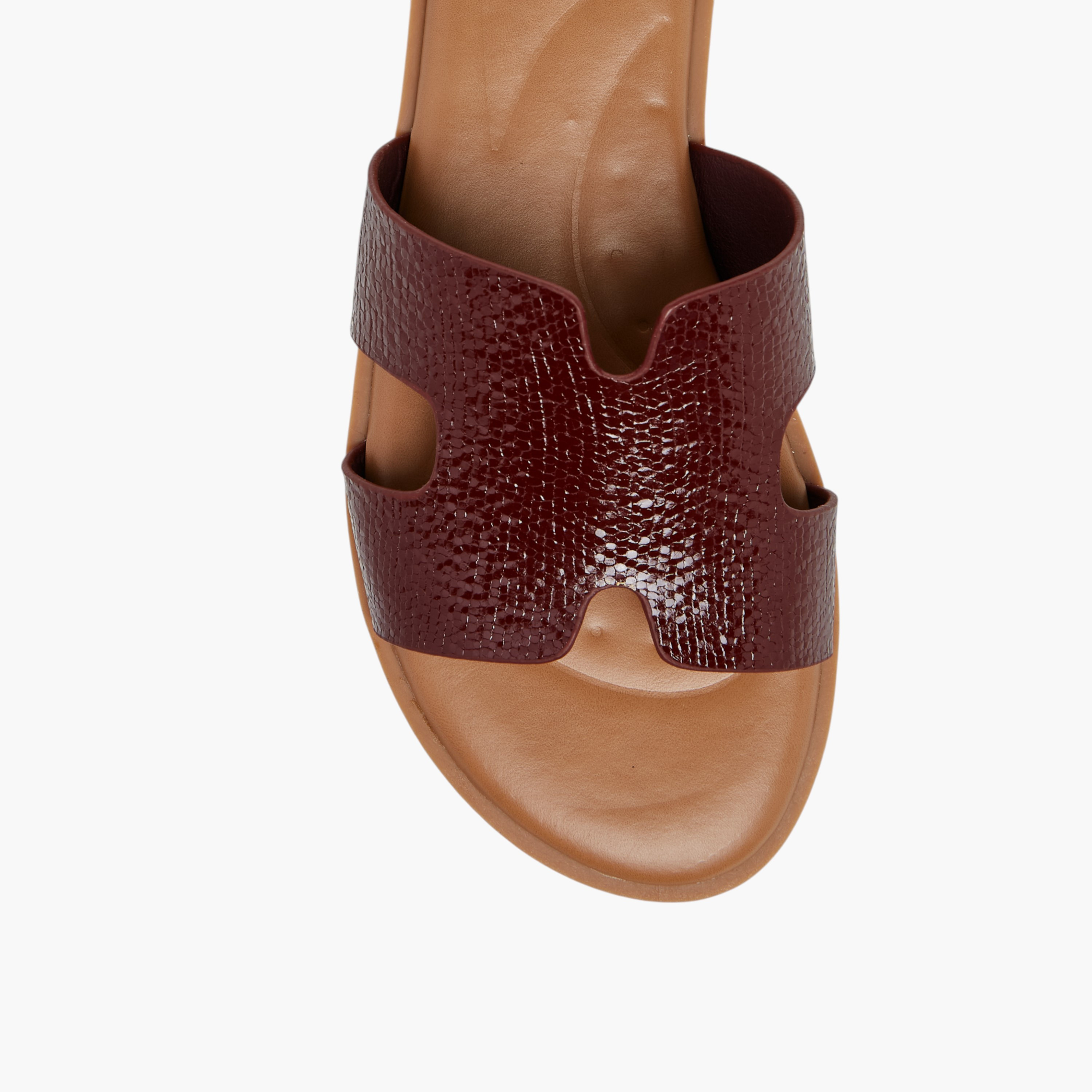 Flora Bella Women's Textured Slip-On Sandals-women-shoes-flats-sandals-image-4