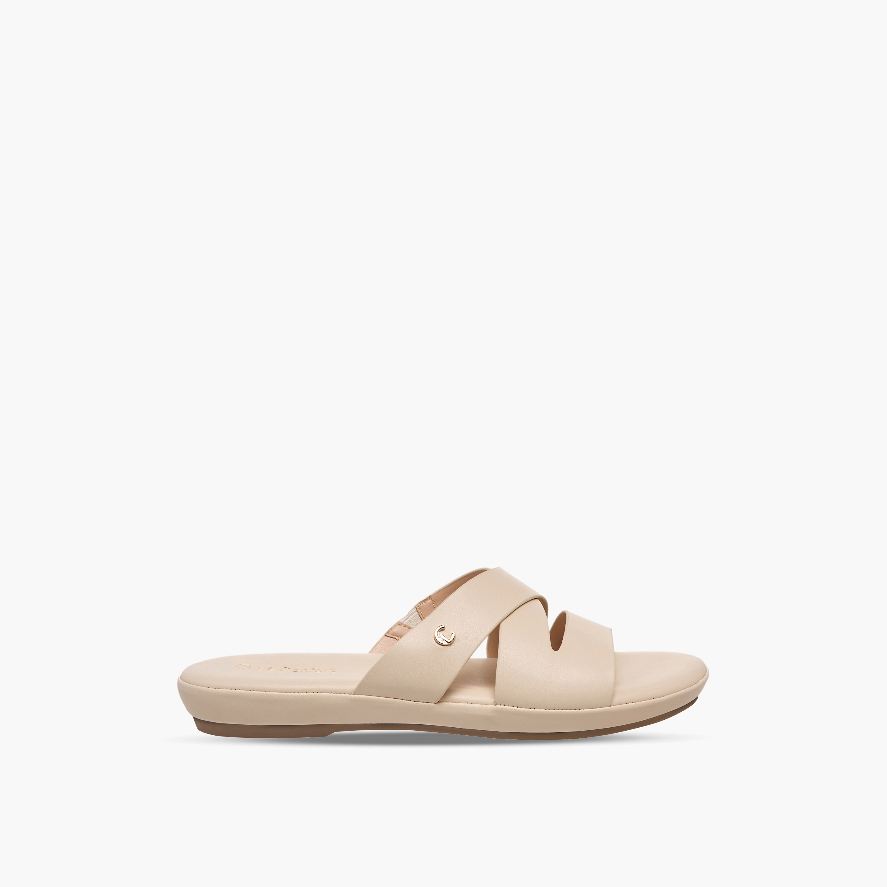 Le Confort Women Slip-On Sandals-women-shoes-sandals-flats-image-3