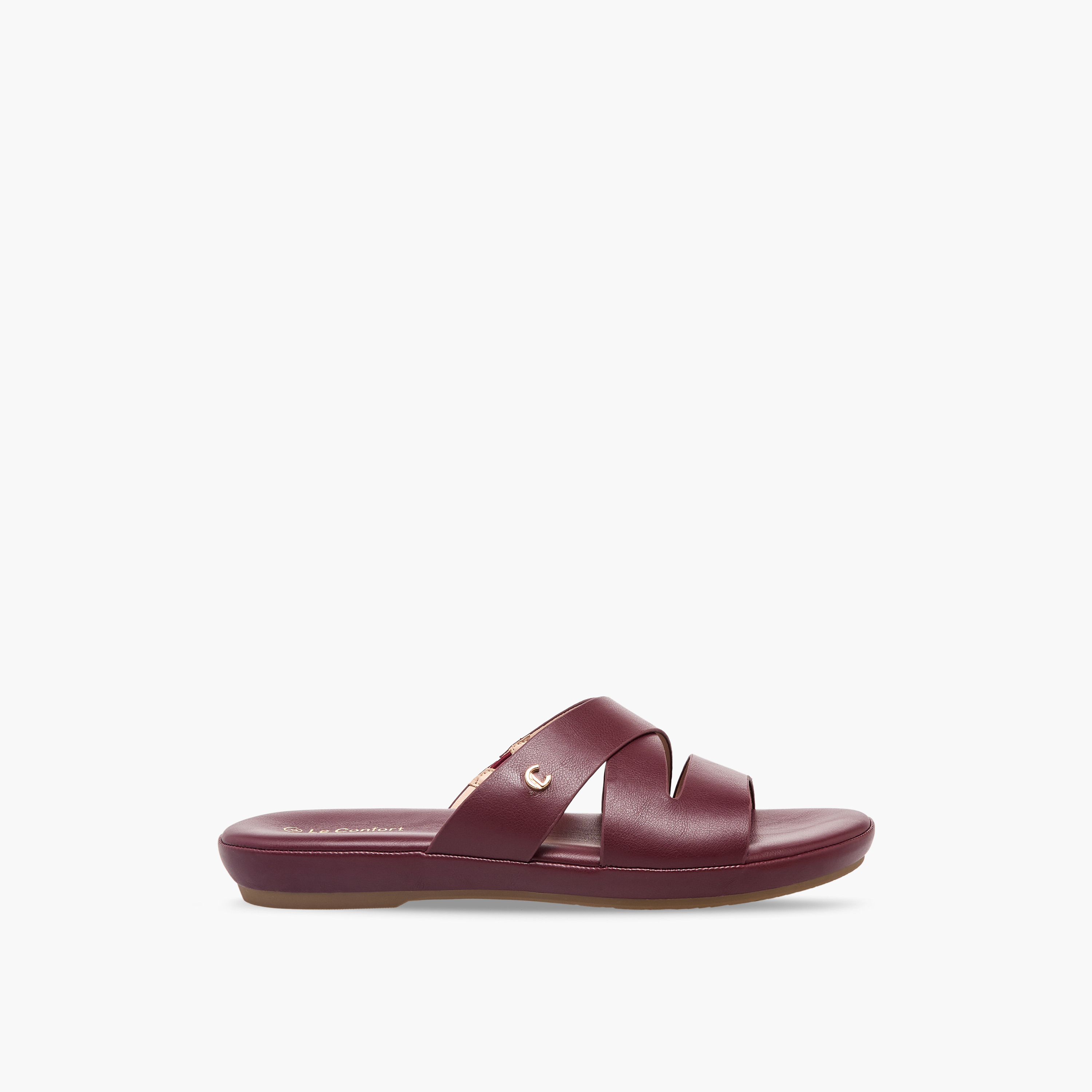 Le Confort Women Slip-On Sandals-women-shoes-sandals-flats-image-3