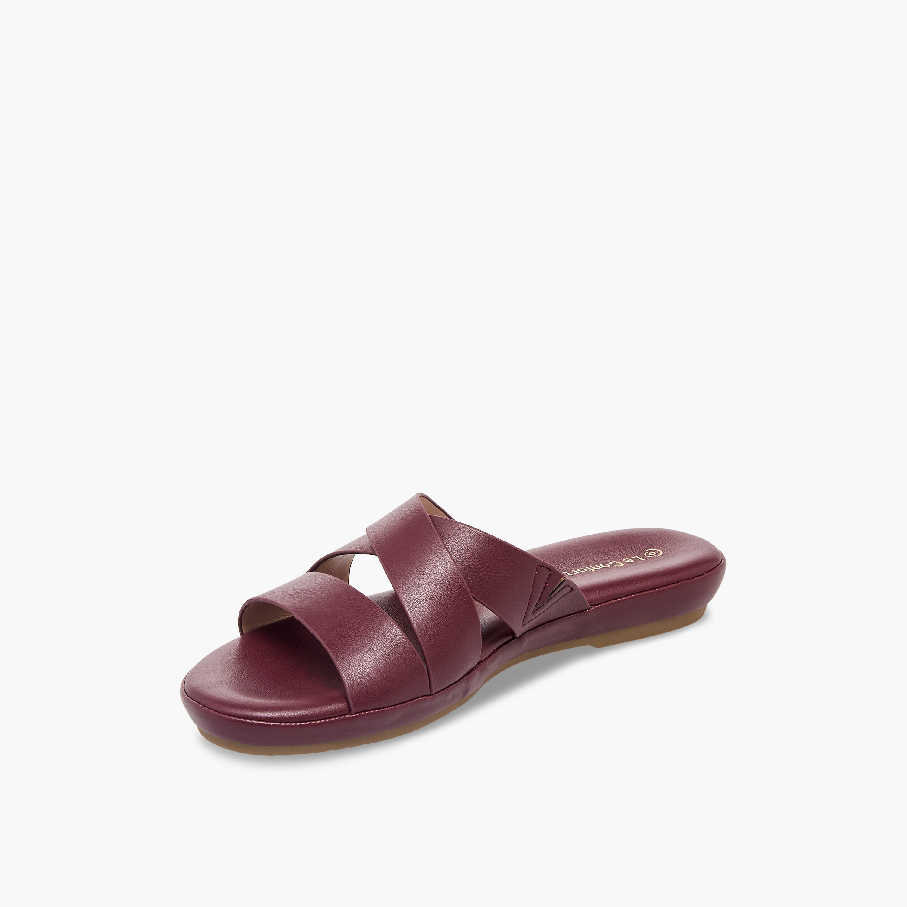 Le Confort Women Slip-On Sandals-women-shoes-sandals-flats-image-4