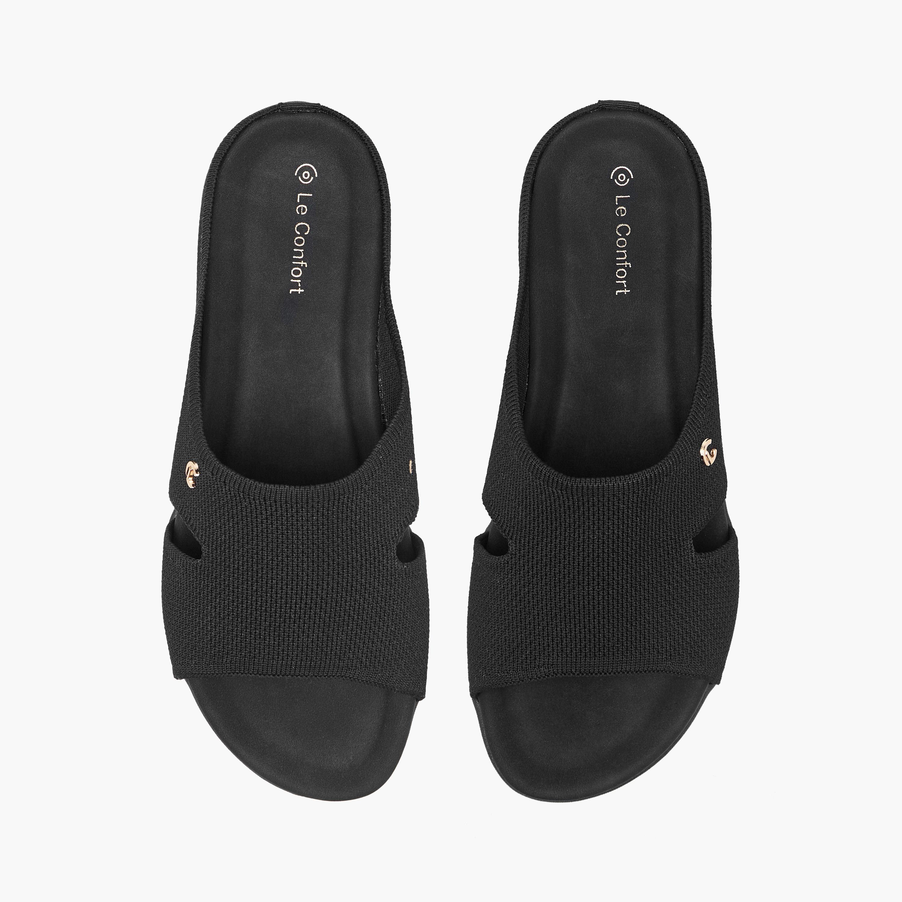 صندل مريح سهل الارتداء بمقدمة مفتوحة من لو كونفورت-women-shoes-flats-sandals-image-1