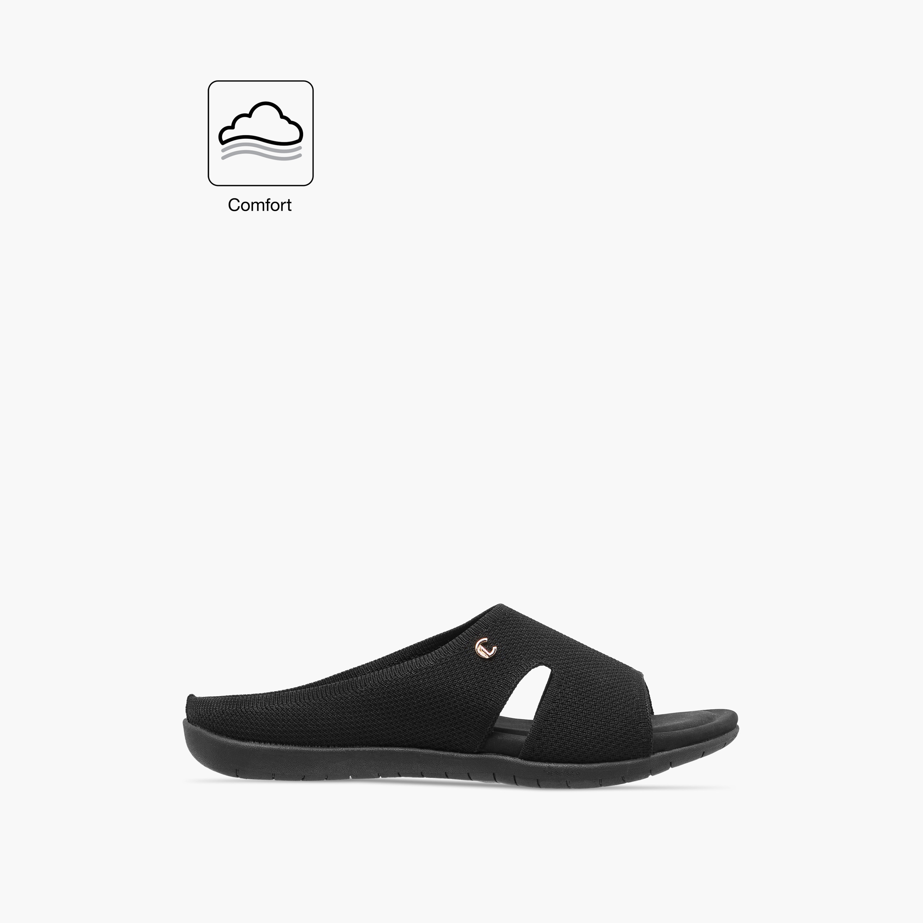 صندل مريح سهل الارتداء بمقدمة مفتوحة من لو كونفورت-women-shoes-flats-sandals-image-2