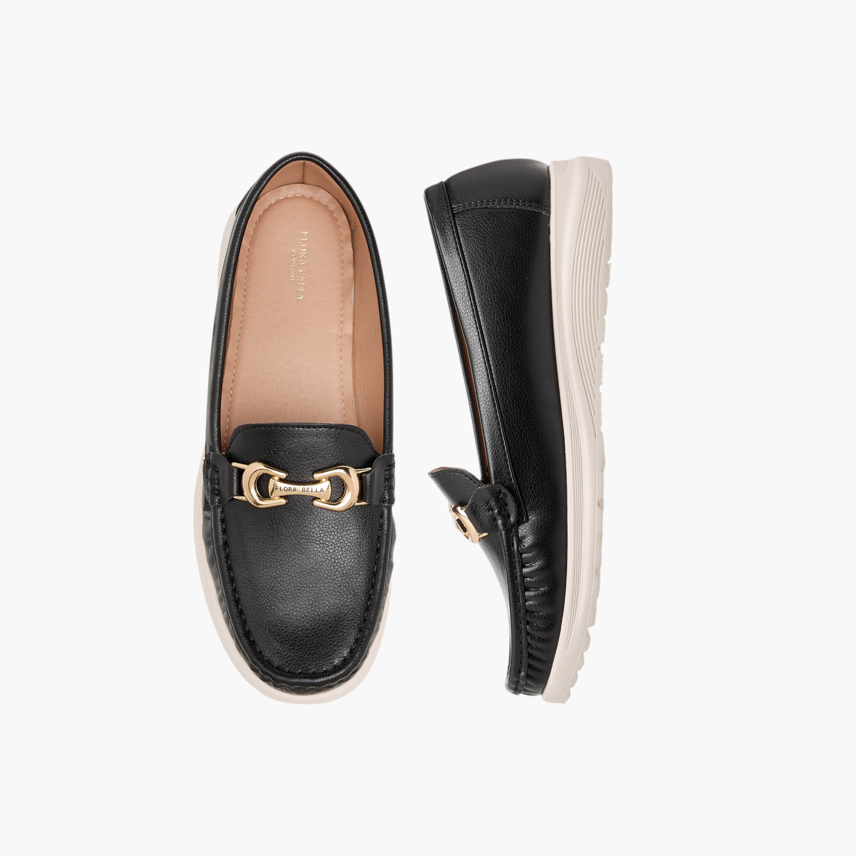 Flora Bella Metal Accent Slip-On Loafers-women-shoes-loafersandmoccasins-image-1
