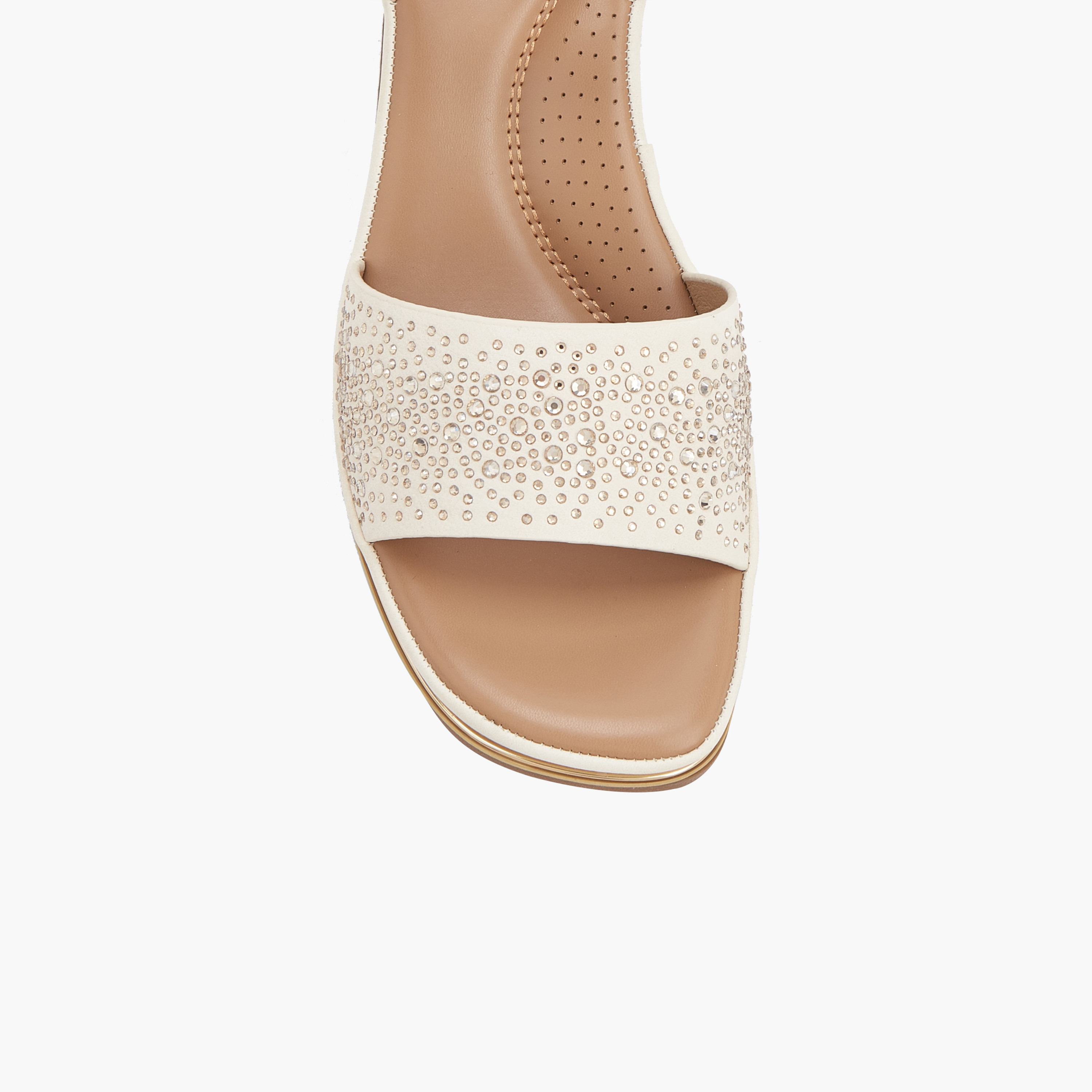 صندل بكعب ويدج بزينة راينستون للنساء من لو كونفورت-women-shoes-sandals-heeled-image-4