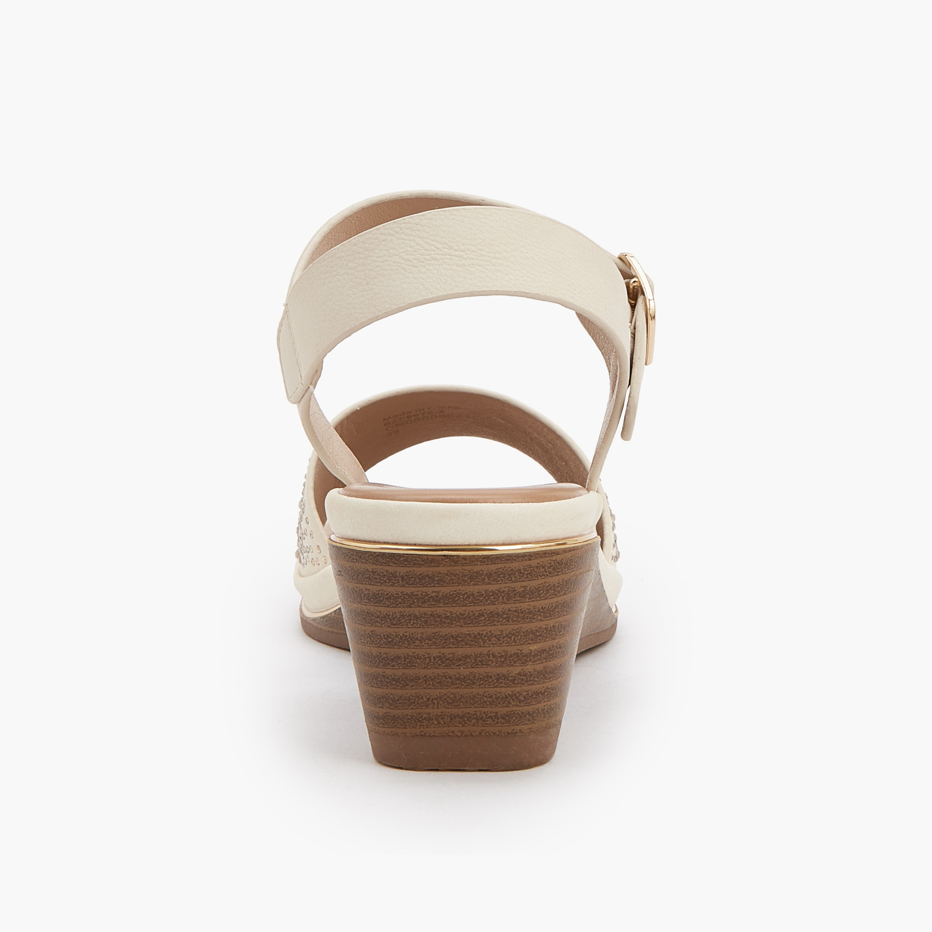 صندل بكعب ويدج بزينة راينستون للنساء من لو كونفورت-women-shoes-sandals-heeled-image-5