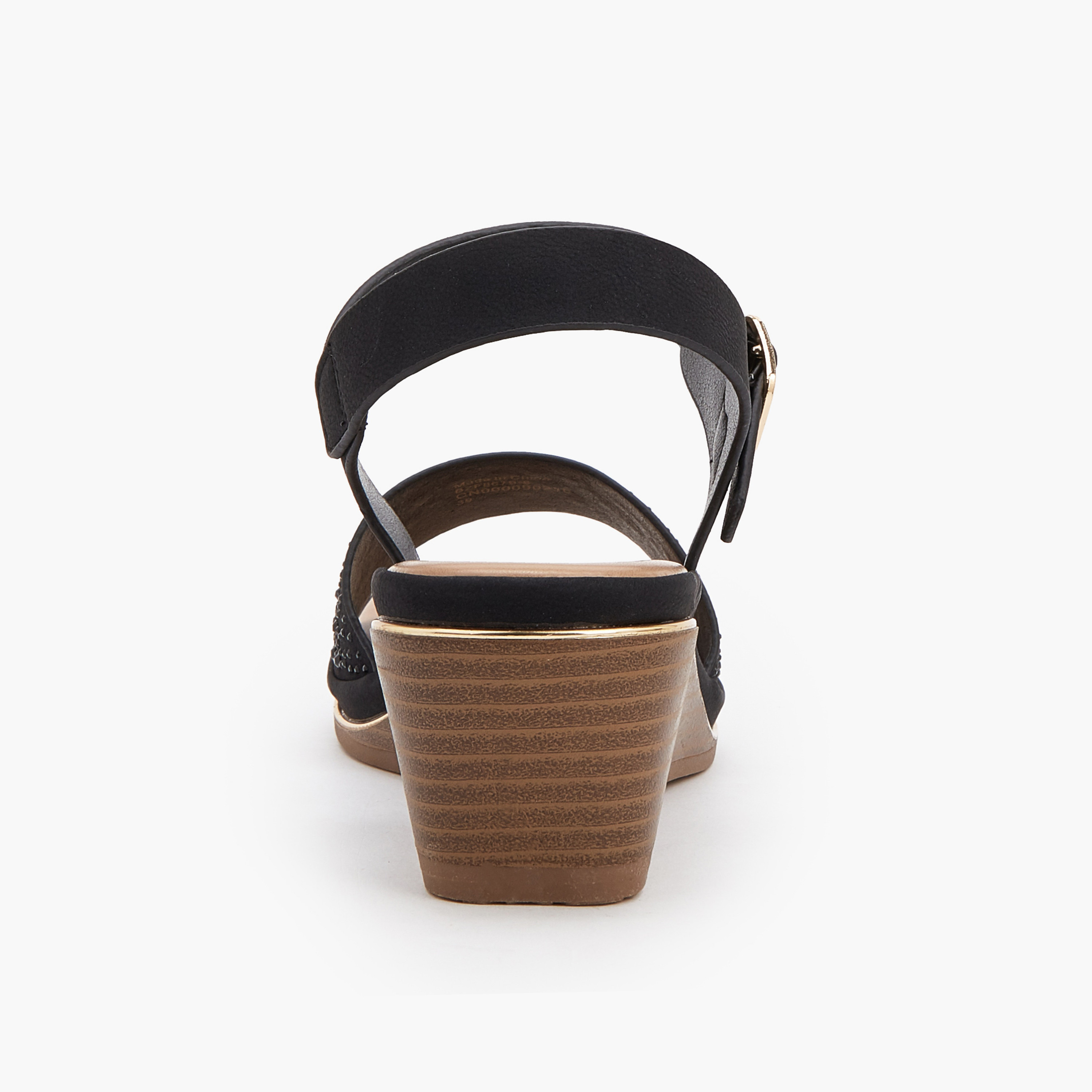 صندل بكعب ويدج بزينة راينستون للنساء من لو كونفورت-women-shoes-sandals-heeled-image-1