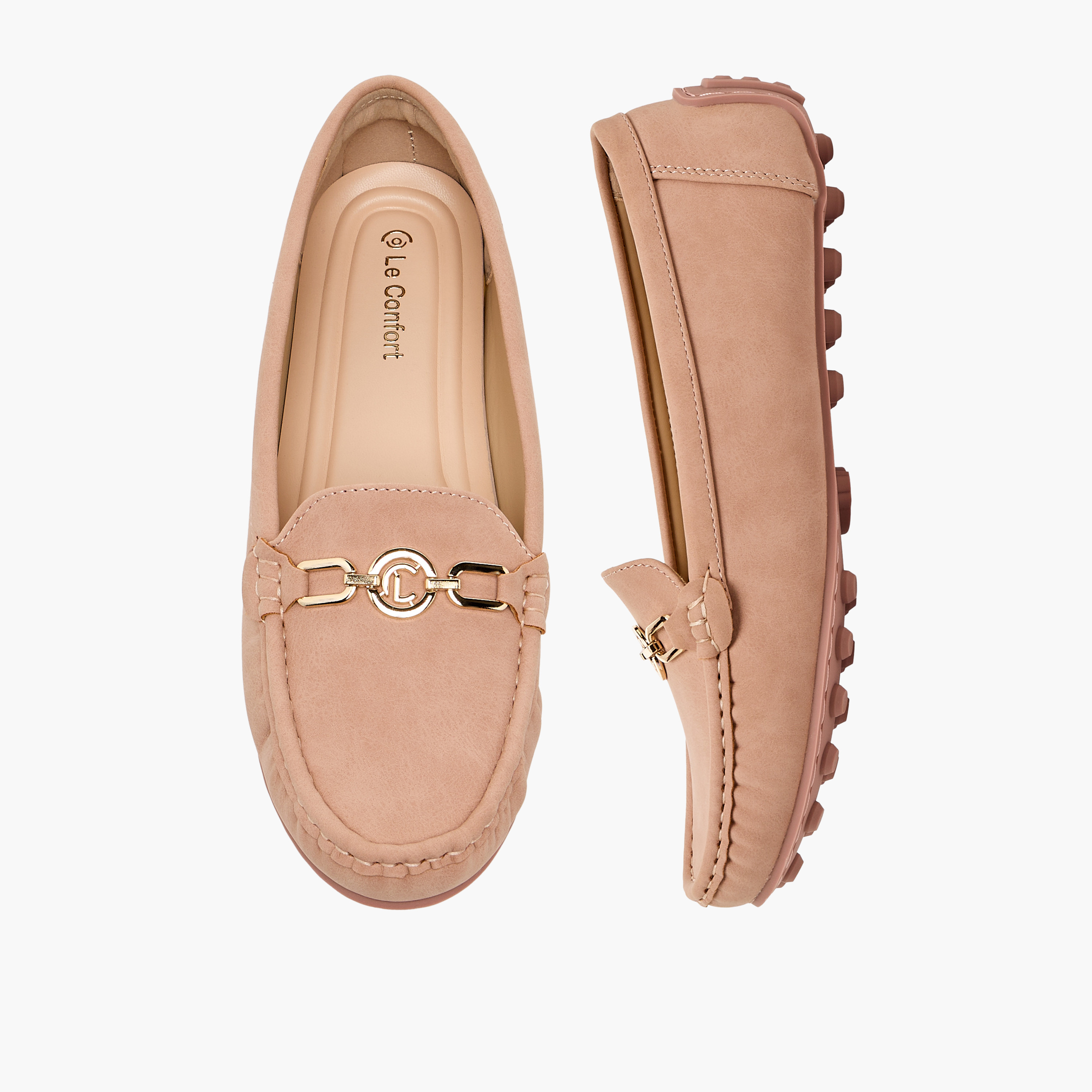 حذاء سهل الارتداء للنساء من لو كونفورت-women-shoes-loafersandmoccasins-image-1