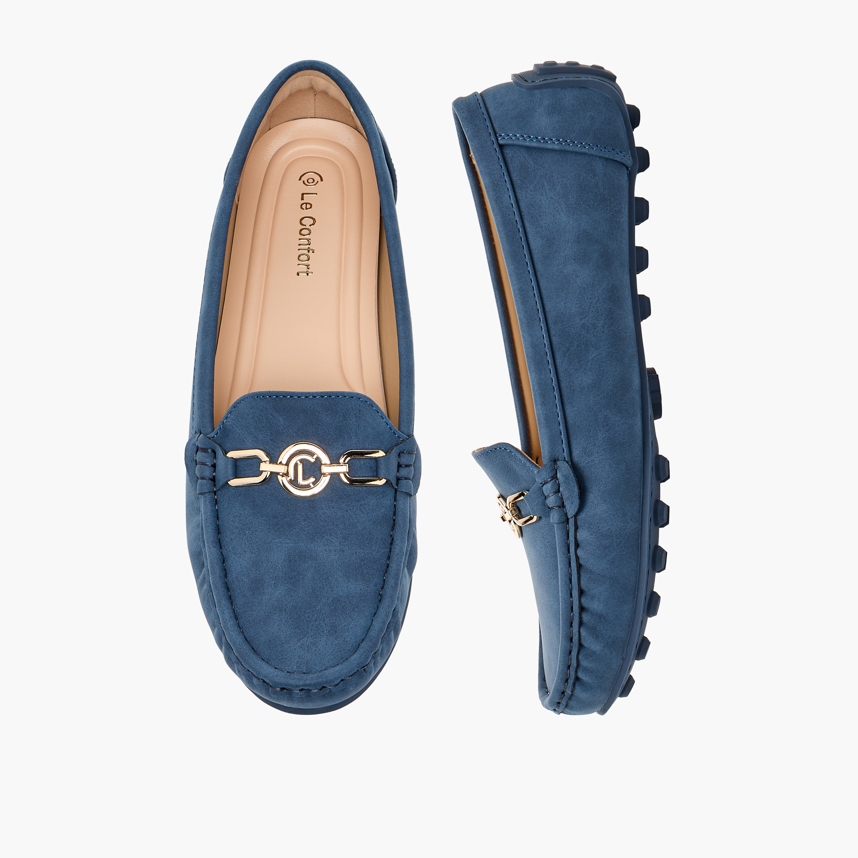 حذاء سهل الارتداء للنساء من لو كونفورت-women-shoes-loafersandmoccasins-image-1