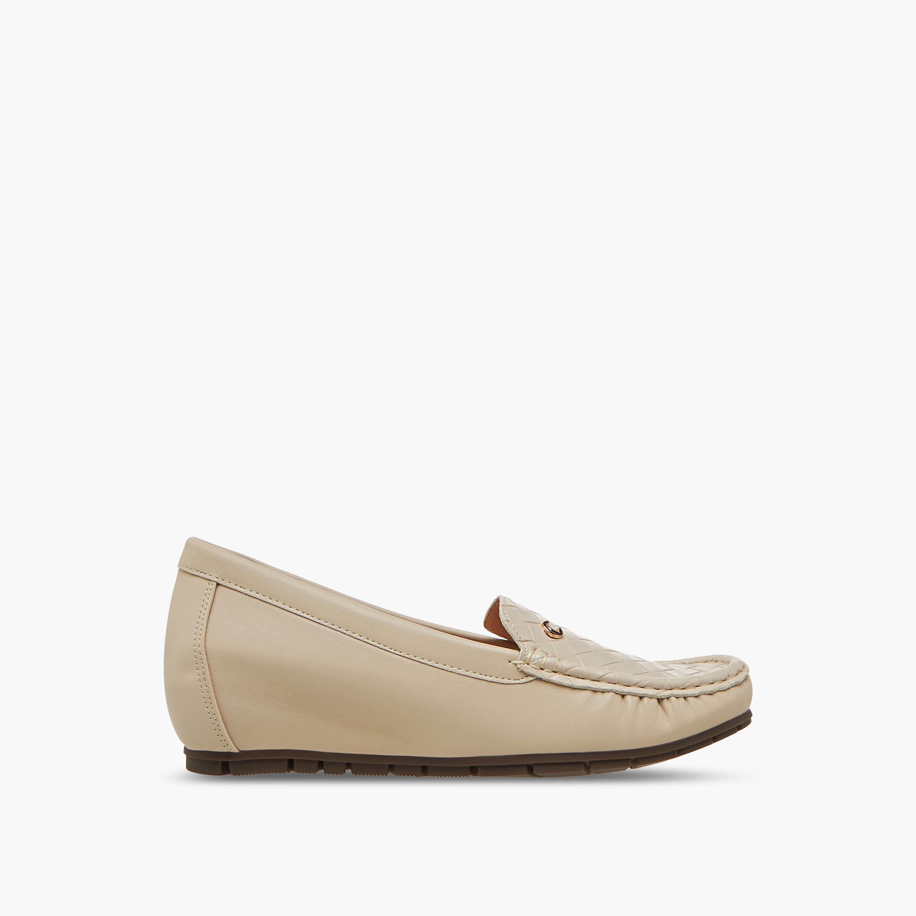 Le Confort Women Wedge Heel Loafers-women-shoes-sandals-heeled-image-3