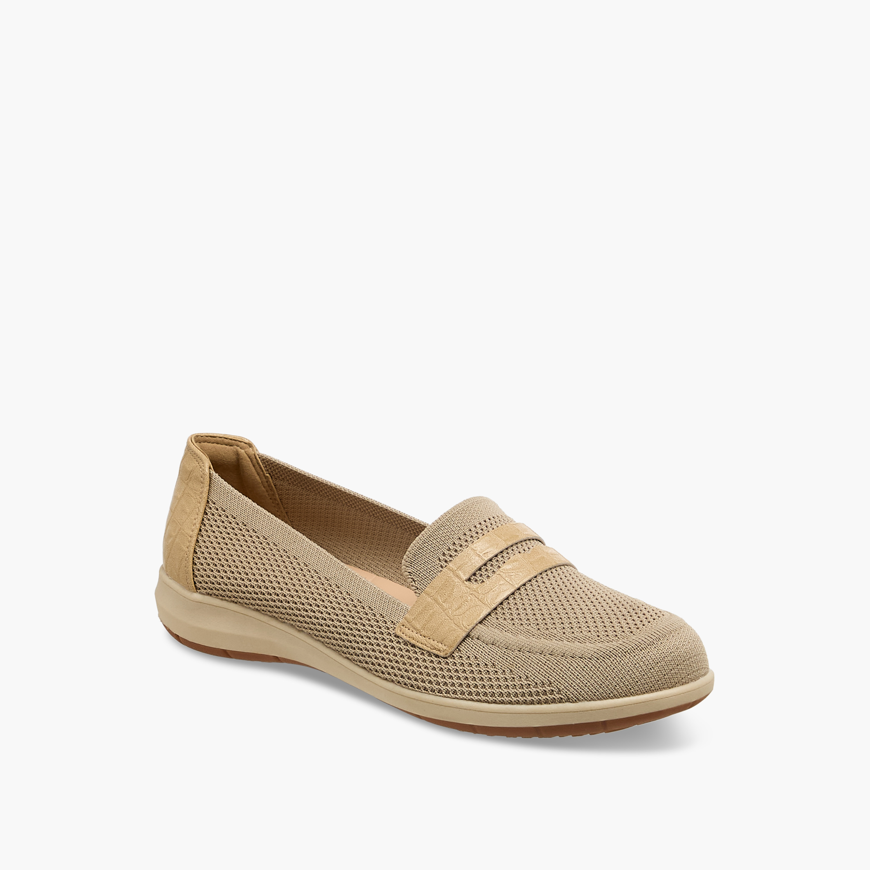 Le Confort Women Flyknit Textured Loafers-women-shoes-loafersandmoccasins-image-2