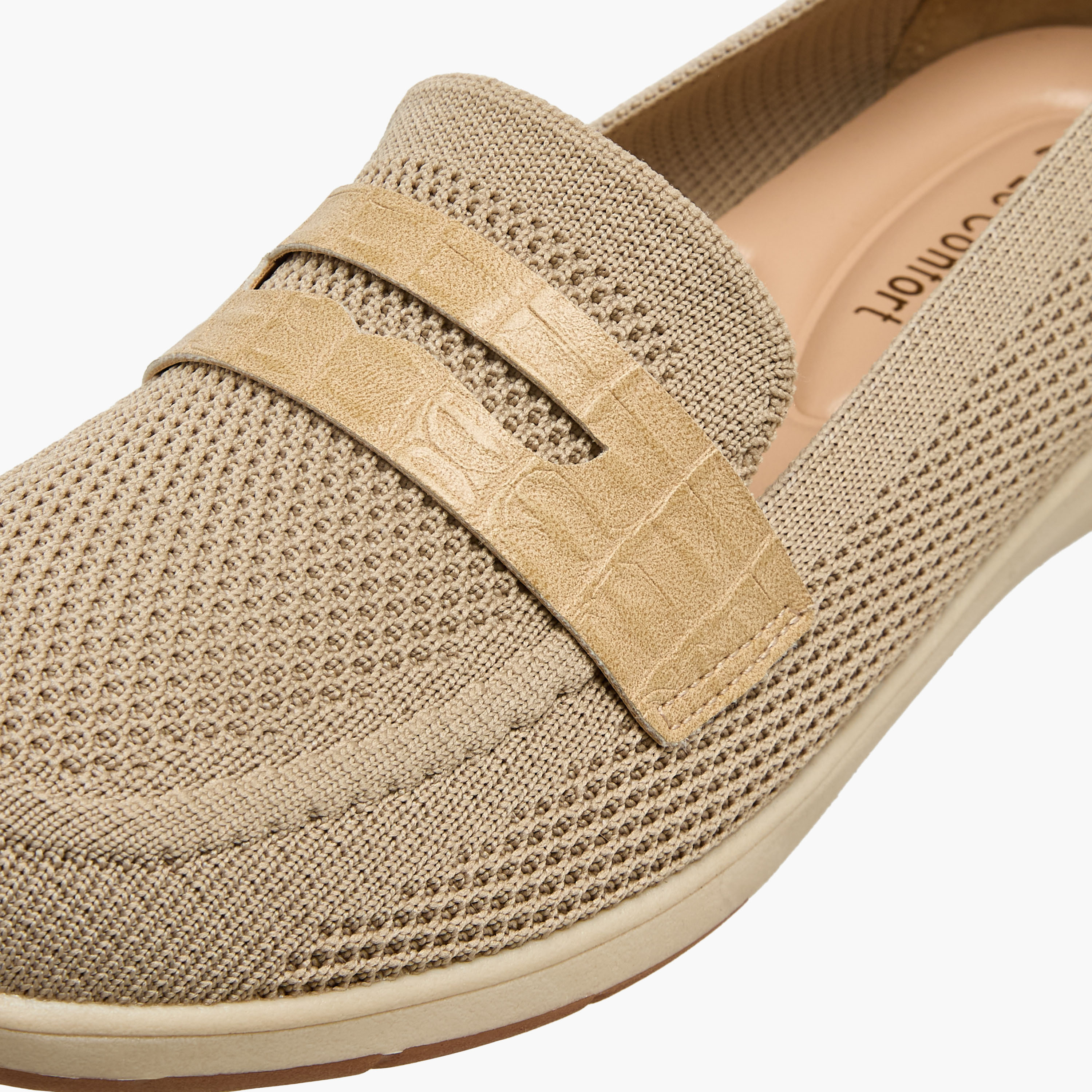 Le Confort Women Flyknit Textured Loafers-women-shoes-loafersandmoccasins-image-4