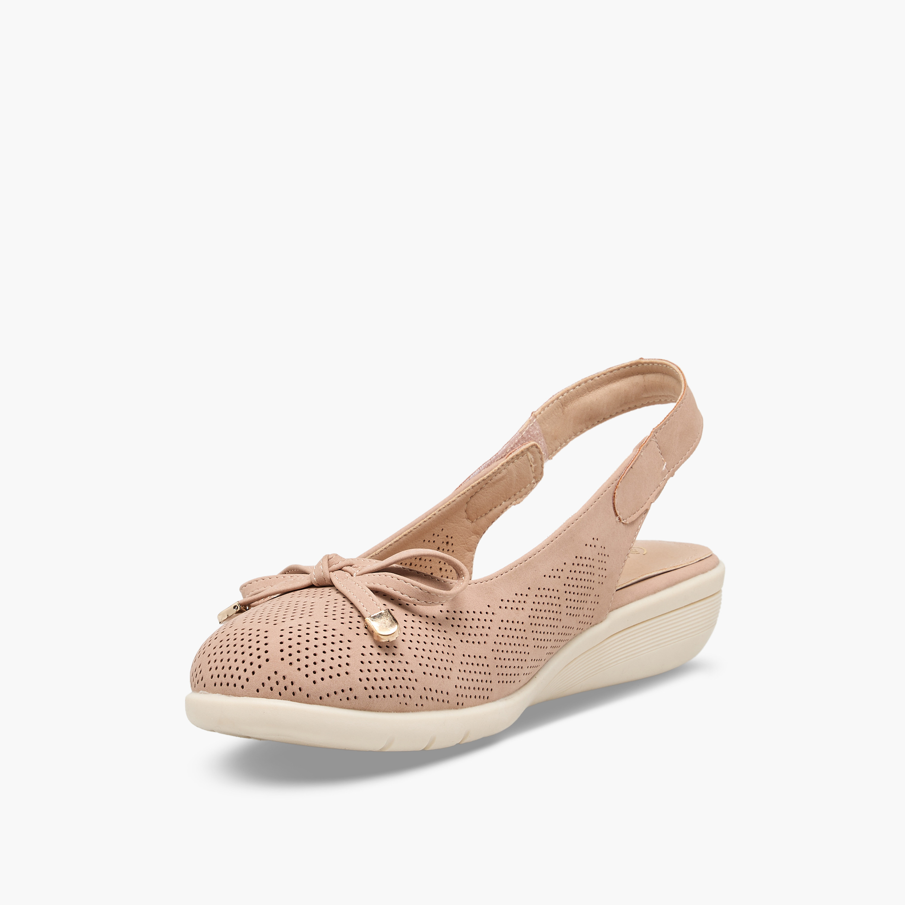 Le Confort Women Hook & Loop Mules-women-shoes-sandals-heeled-image-4
