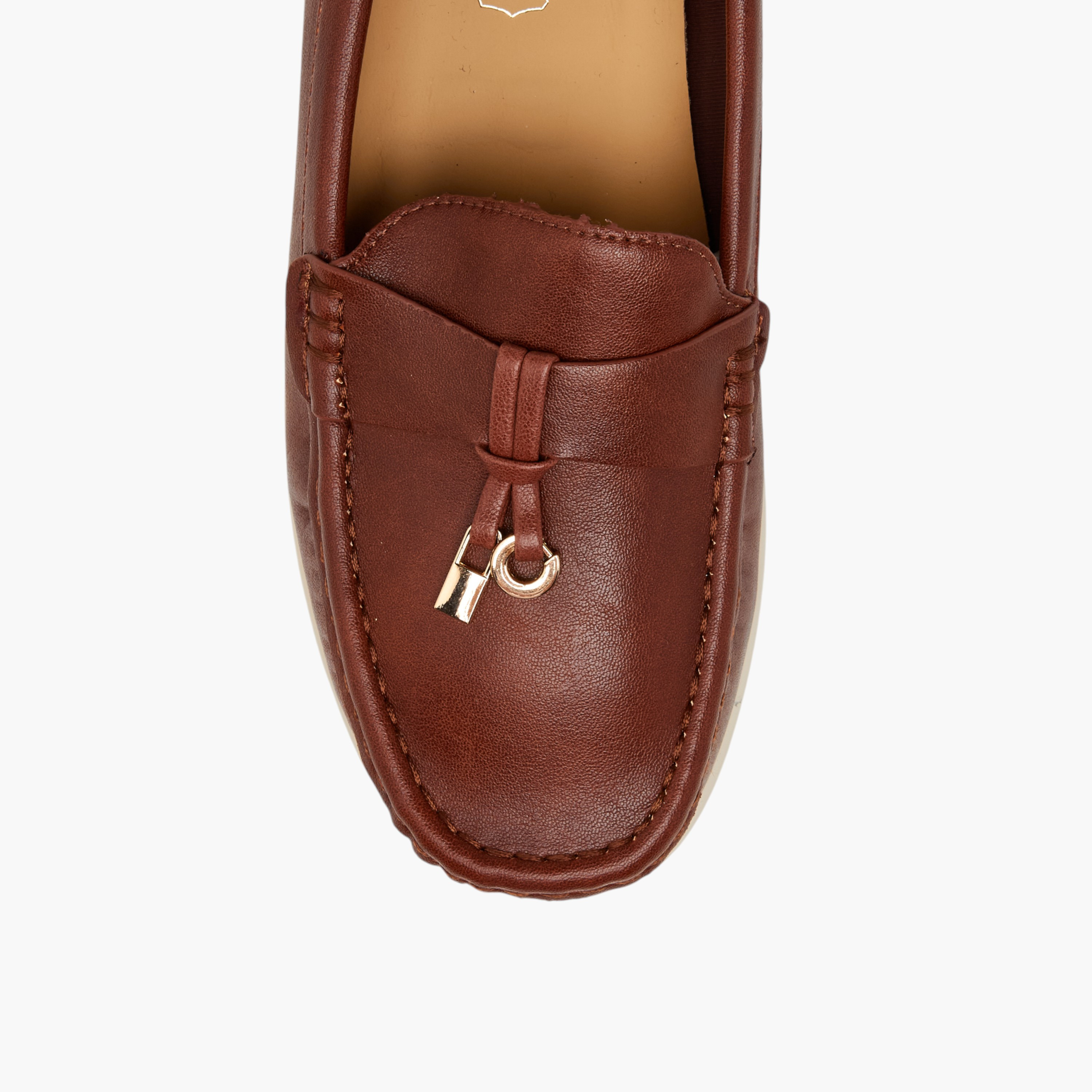 Le Confort Women's Wedge Heel Loafers-women-shoes-heels-image-4