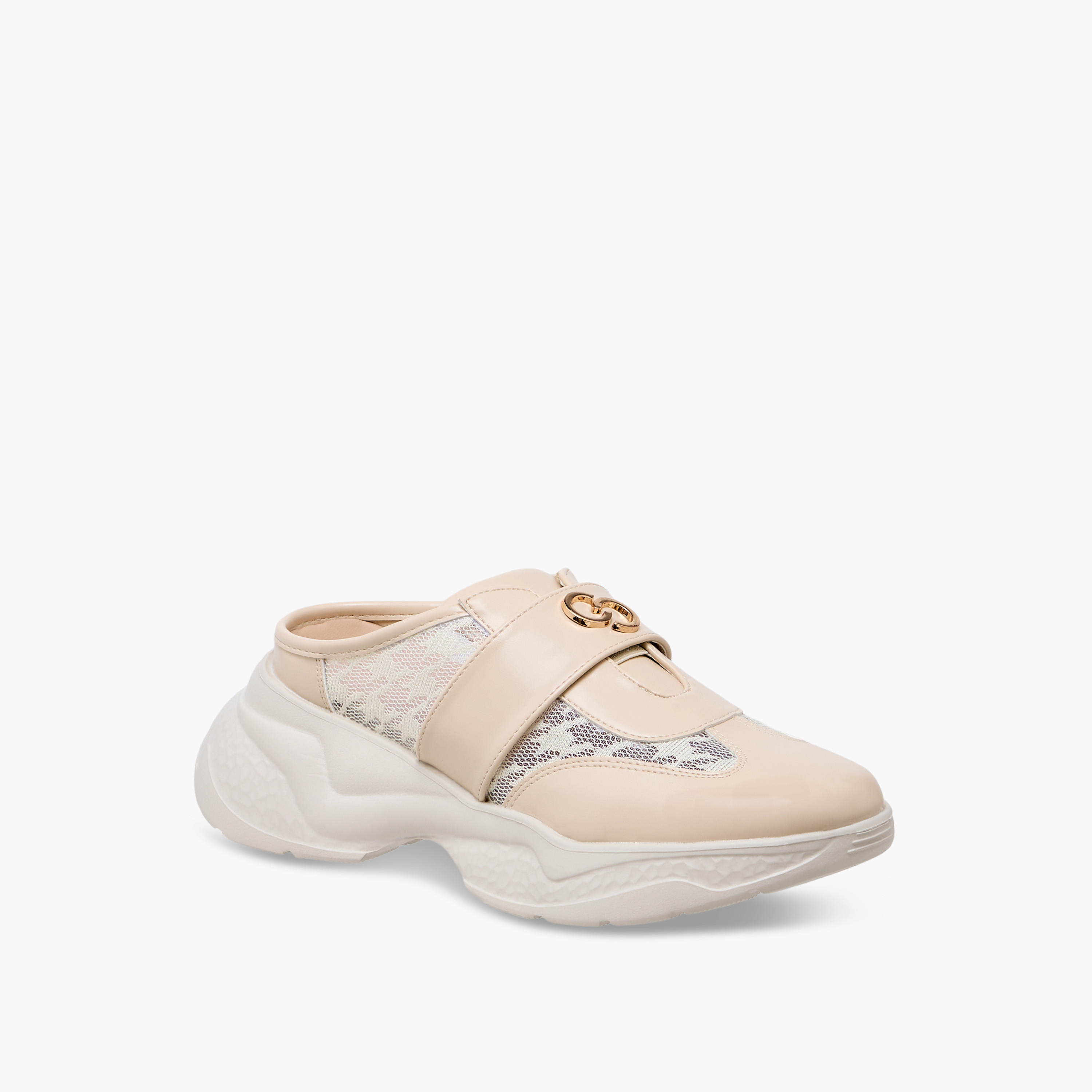 Celeste Women's Mesh Textured Slip-On Sneakers-women-shoes-sneakers-image-2