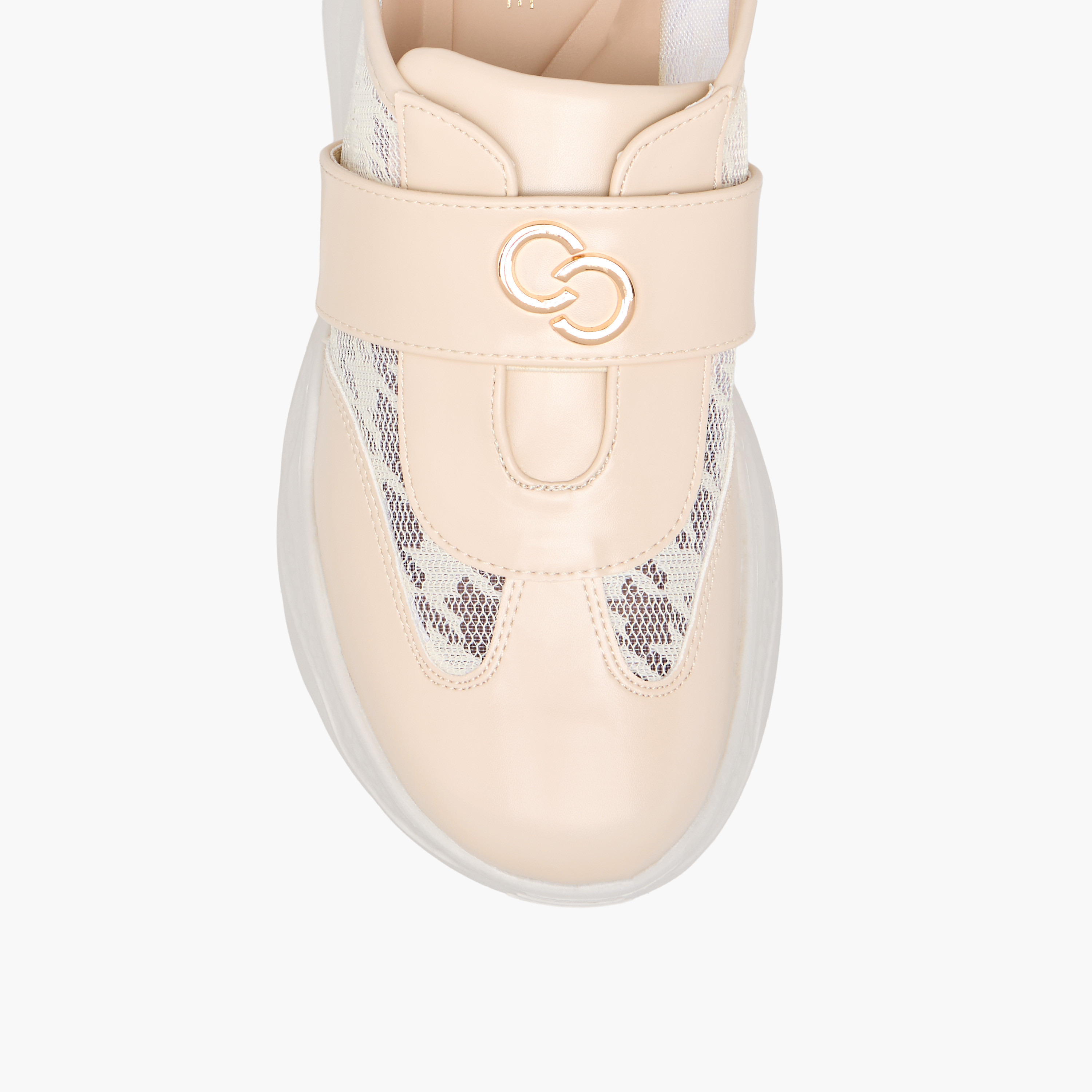 Celeste Women's Mesh Textured Slip-On Sneakers-women-shoes-sneakers-image-4