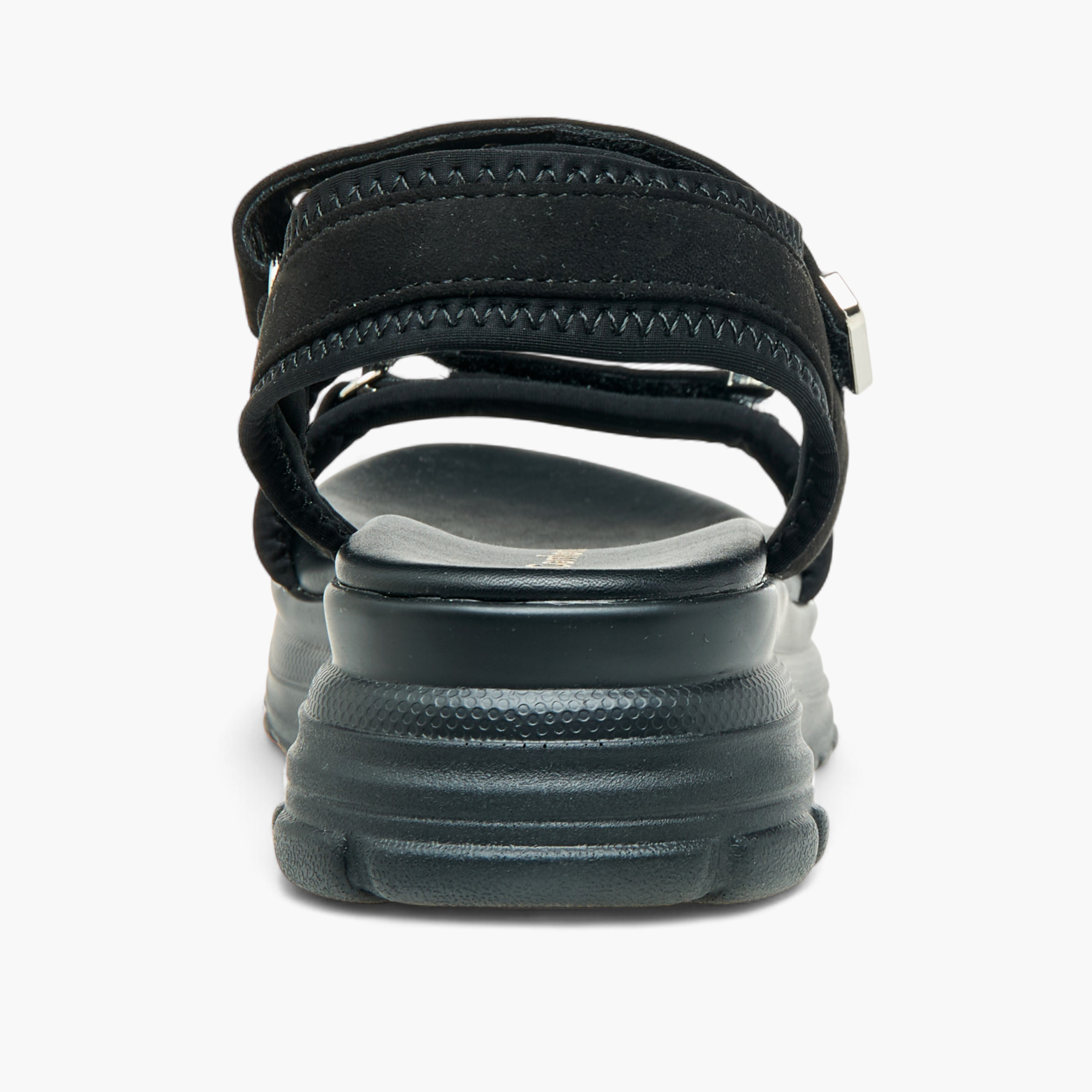 Le Confort Rivet Embellished Sandals with Hook and Loop Closure-girls-shoes-sandals-image-4