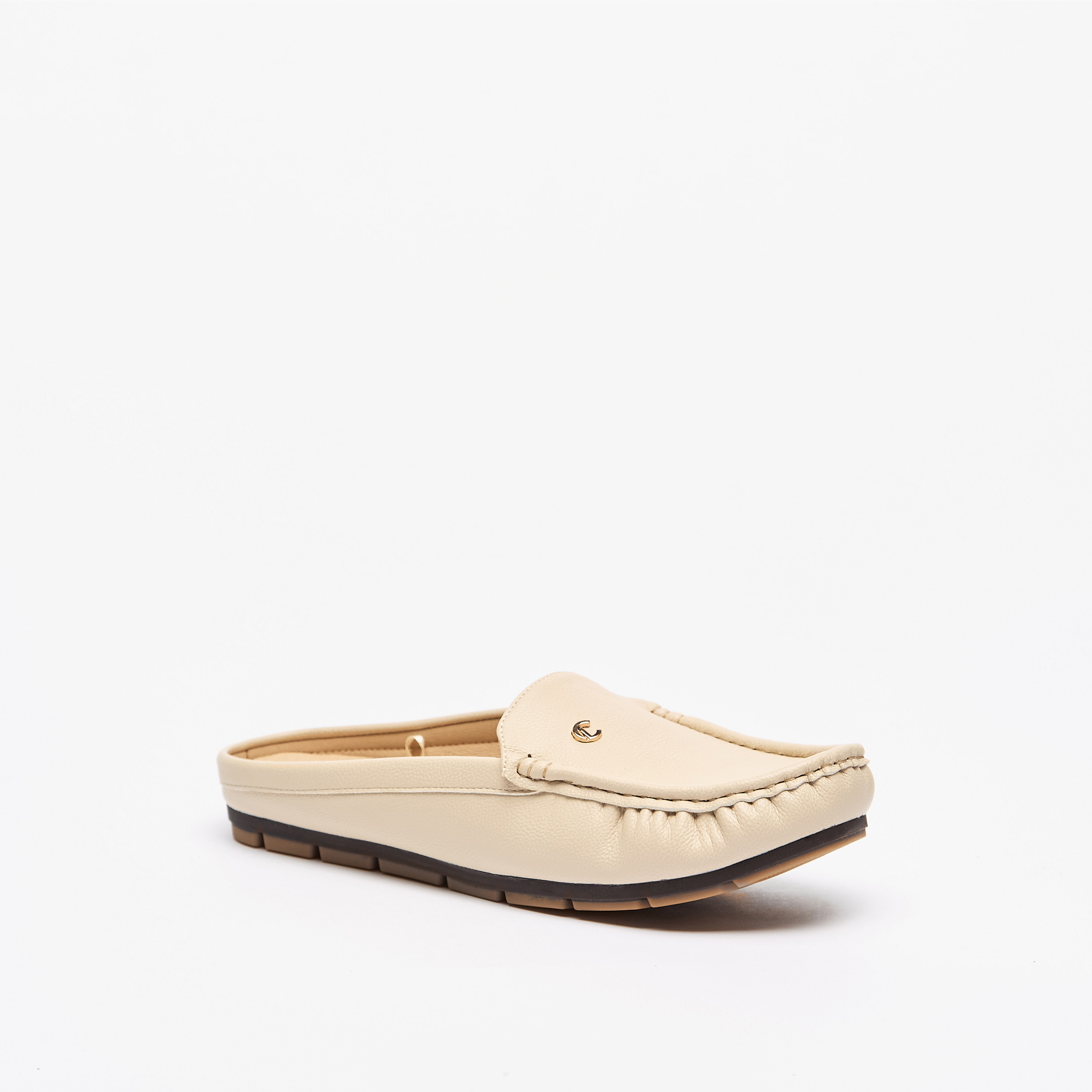 Le Confort Textured Slip-On Mules-women-shoes-loafersandmoccasins-image-7