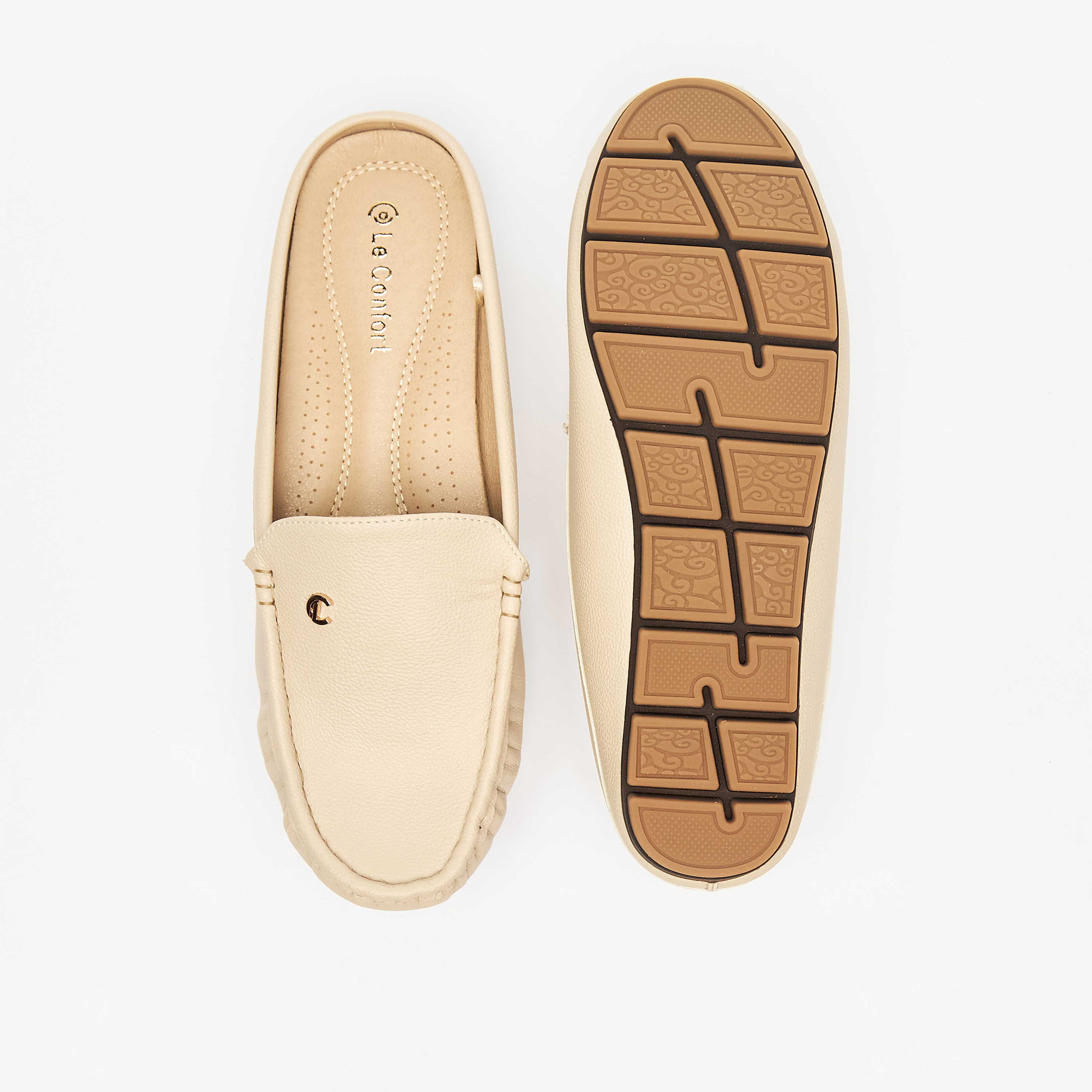 Le Confort Textured Slip-On Mules-women-shoes-loafersandmoccasins-image-10