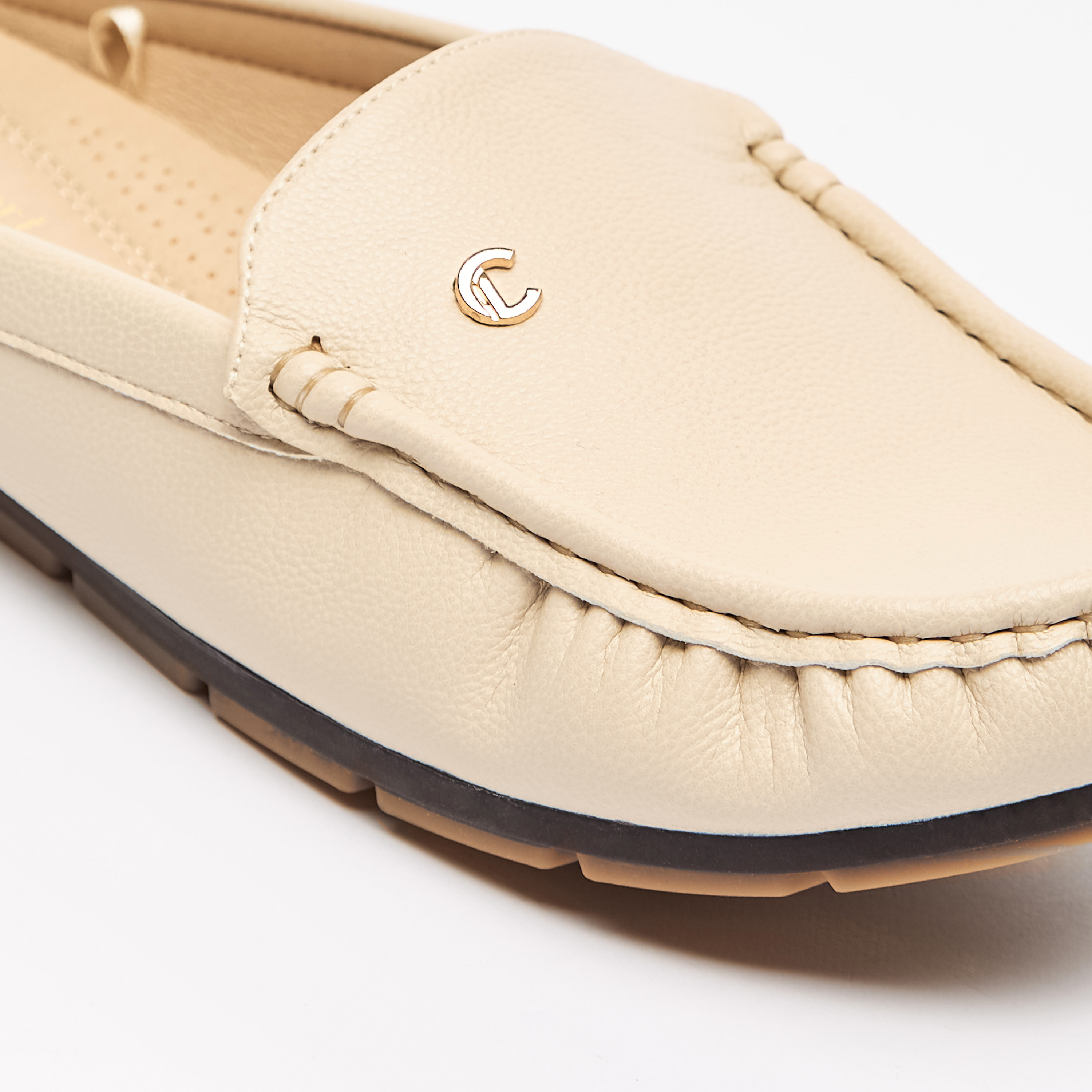 Le Confort Textured Slip-On Mules-women-shoes-loafersandmoccasins-image-11