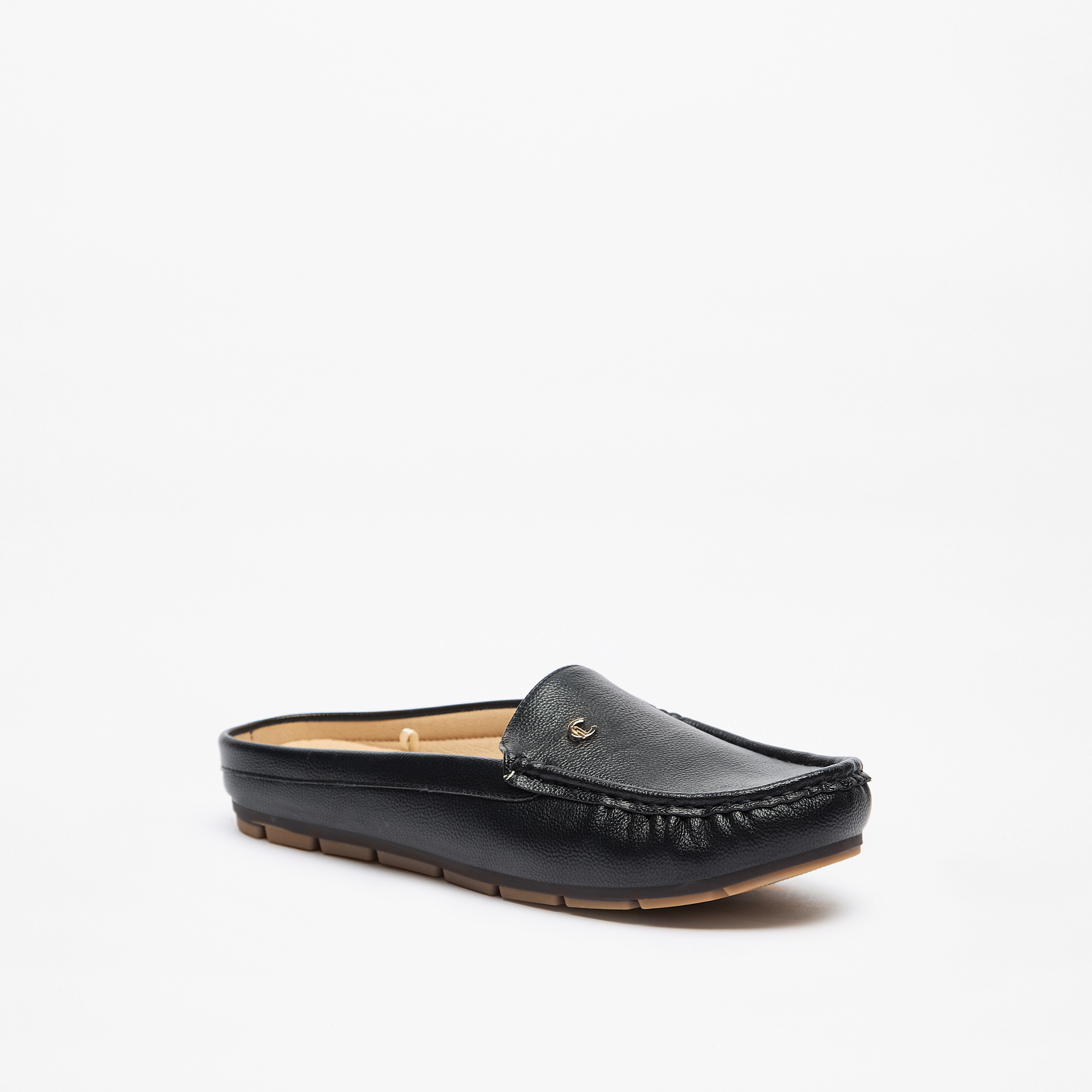 Le Confort Textured Slip-On Mules-women-shoes-loafersandmoccasins-image-13