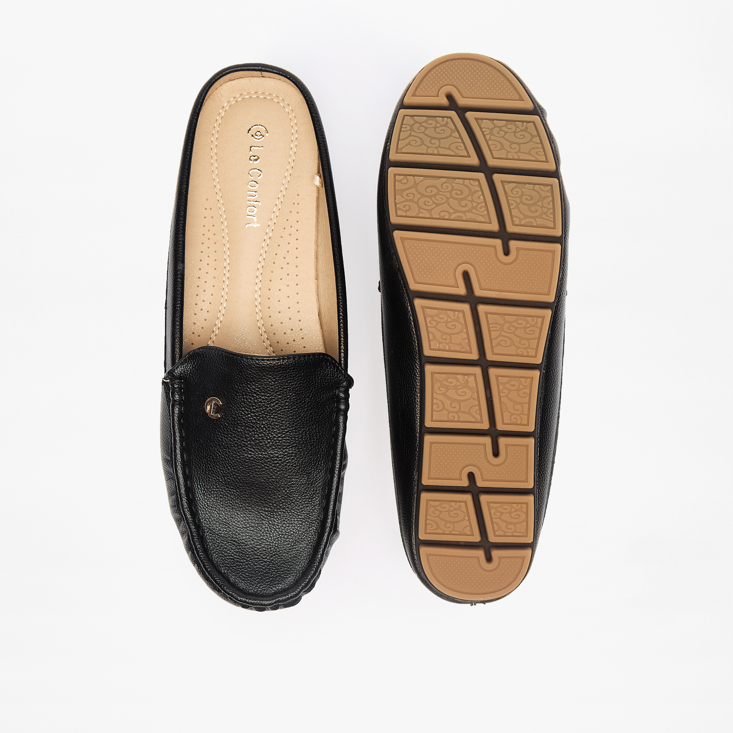 Le Confort Textured Slip-On Mules-women-shoes-loafersandmoccasins-image-16