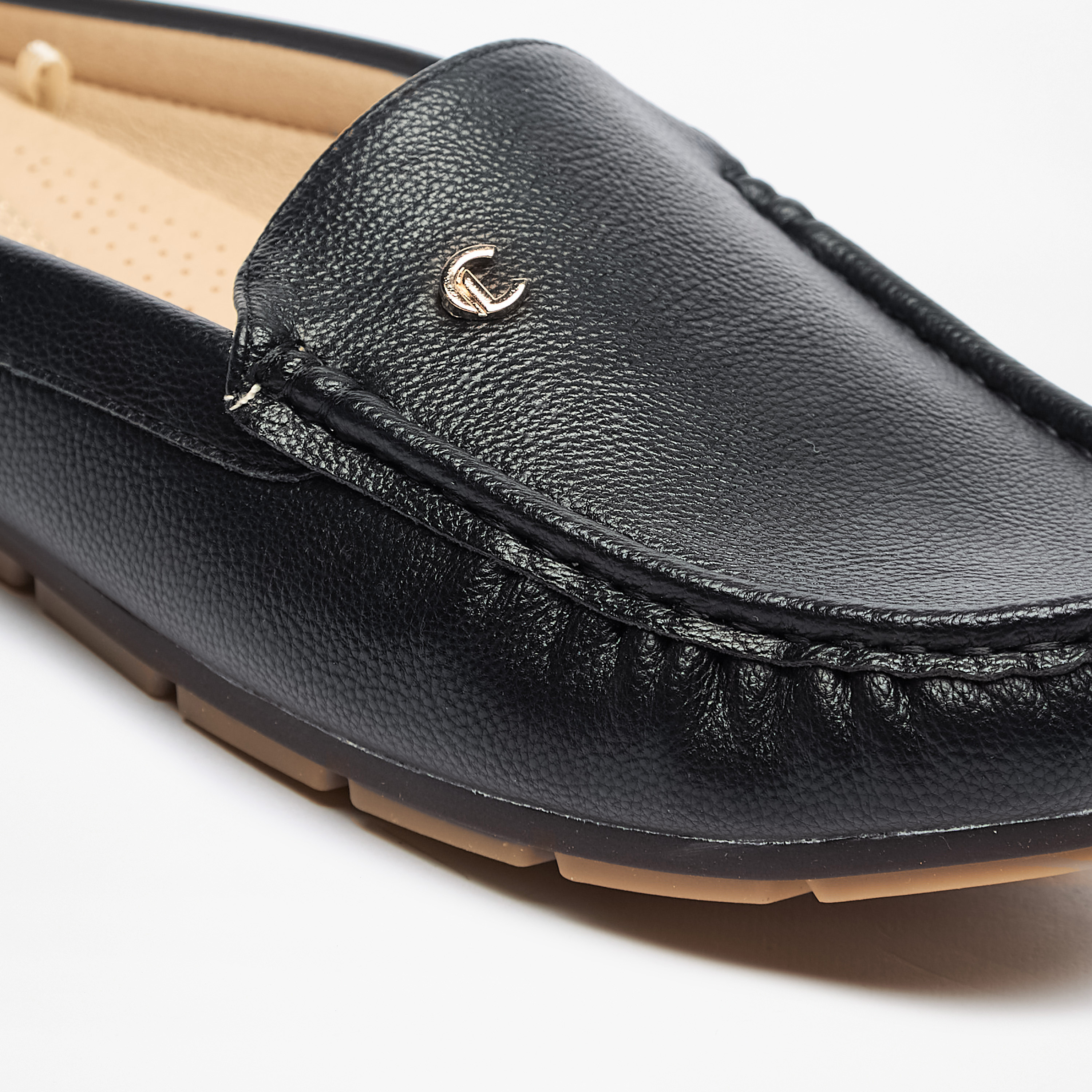 Le Confort Textured Slip-On Mules-women-shoes-loafersandmoccasins-image-17