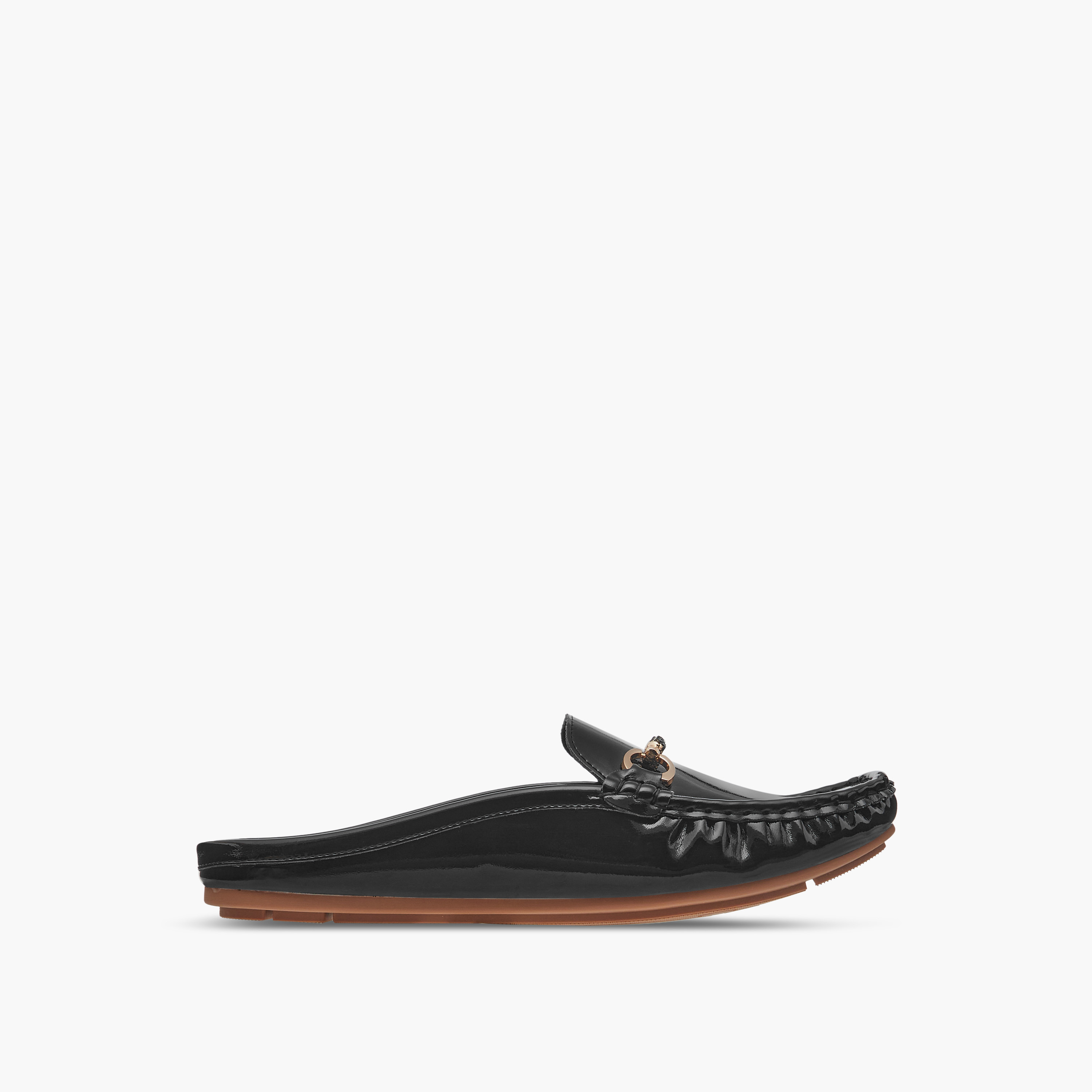 Le Confort Slip-On Comfort Mules with Metal Accent-women-shoes-flats-mules-image-3
