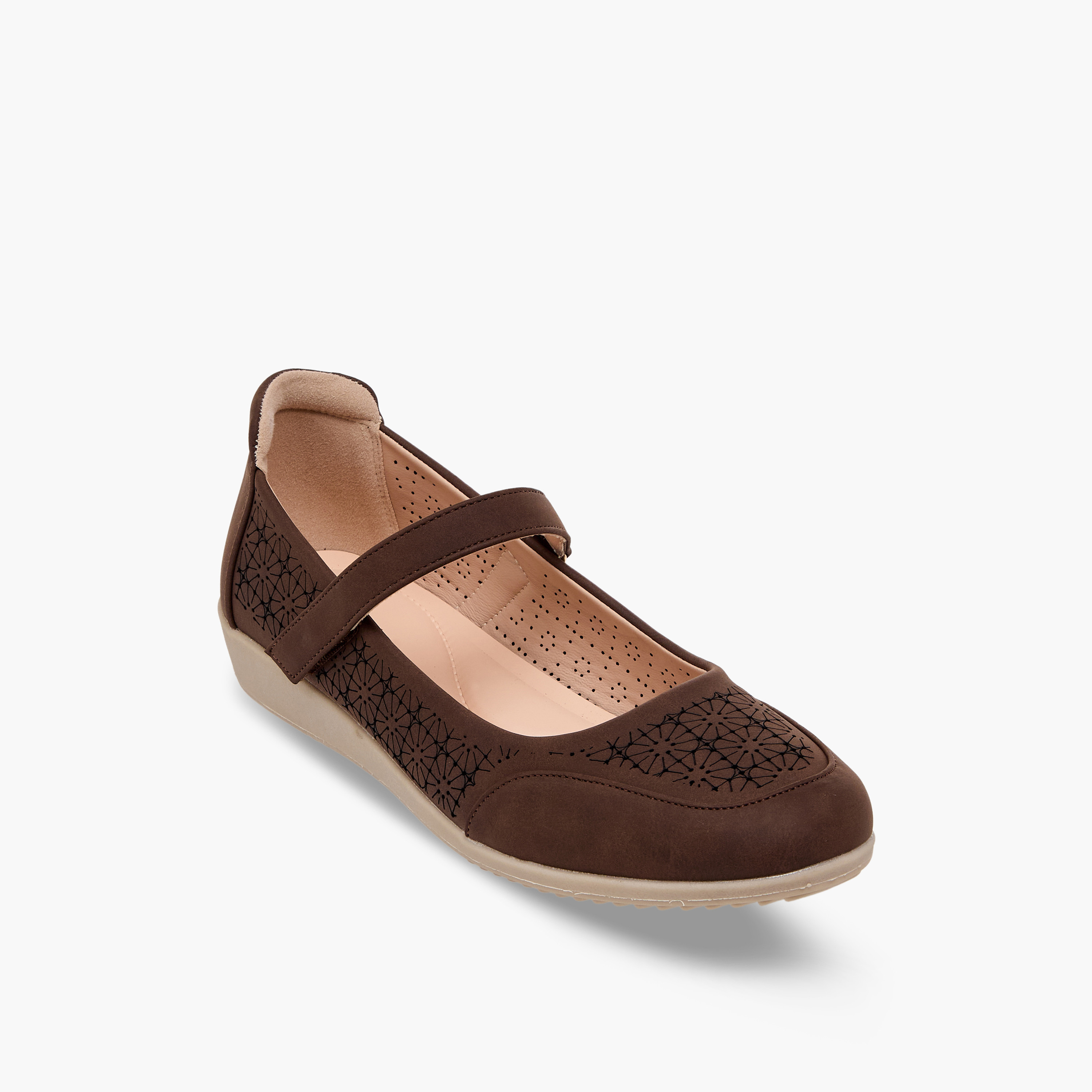 Le Confort Women Laser Cut Mary Jane Shoes-women-shoes-ballerinas-image-2