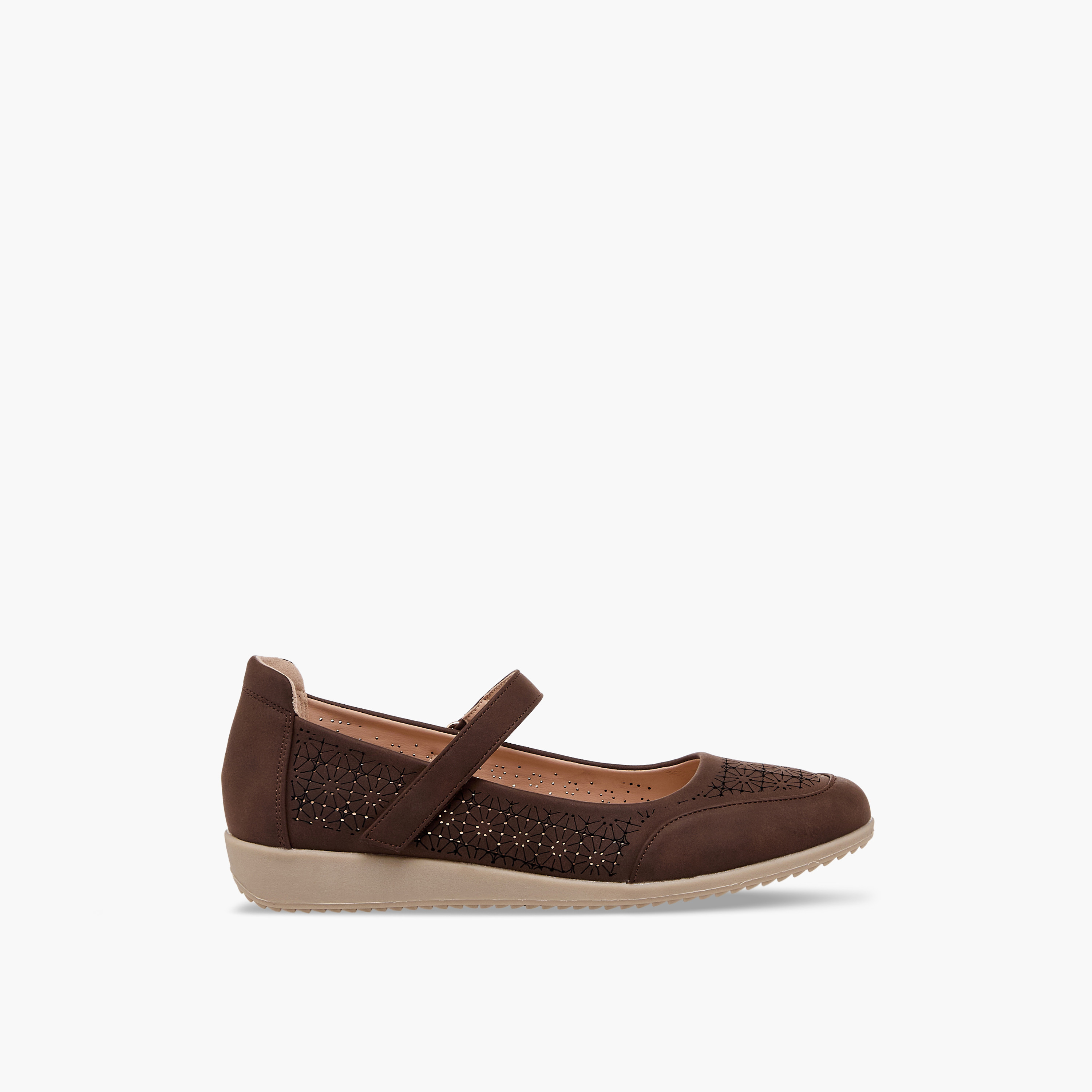 Le Confort Women Laser Cut Mary Jane Shoes-women-shoes-ballerinas-image-3