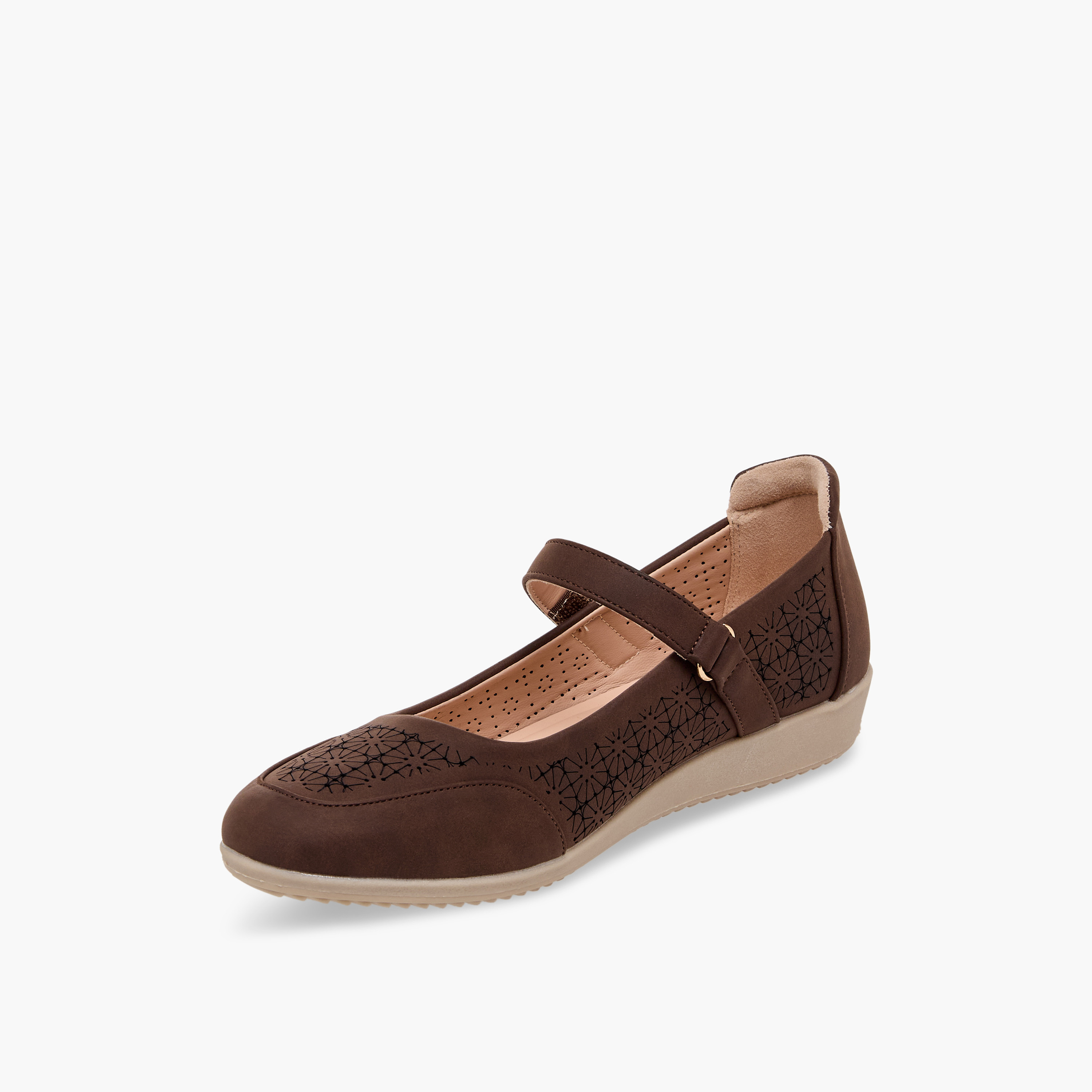 Le Confort Women Laser Cut Mary Jane Shoes-women-shoes-ballerinas-image-4