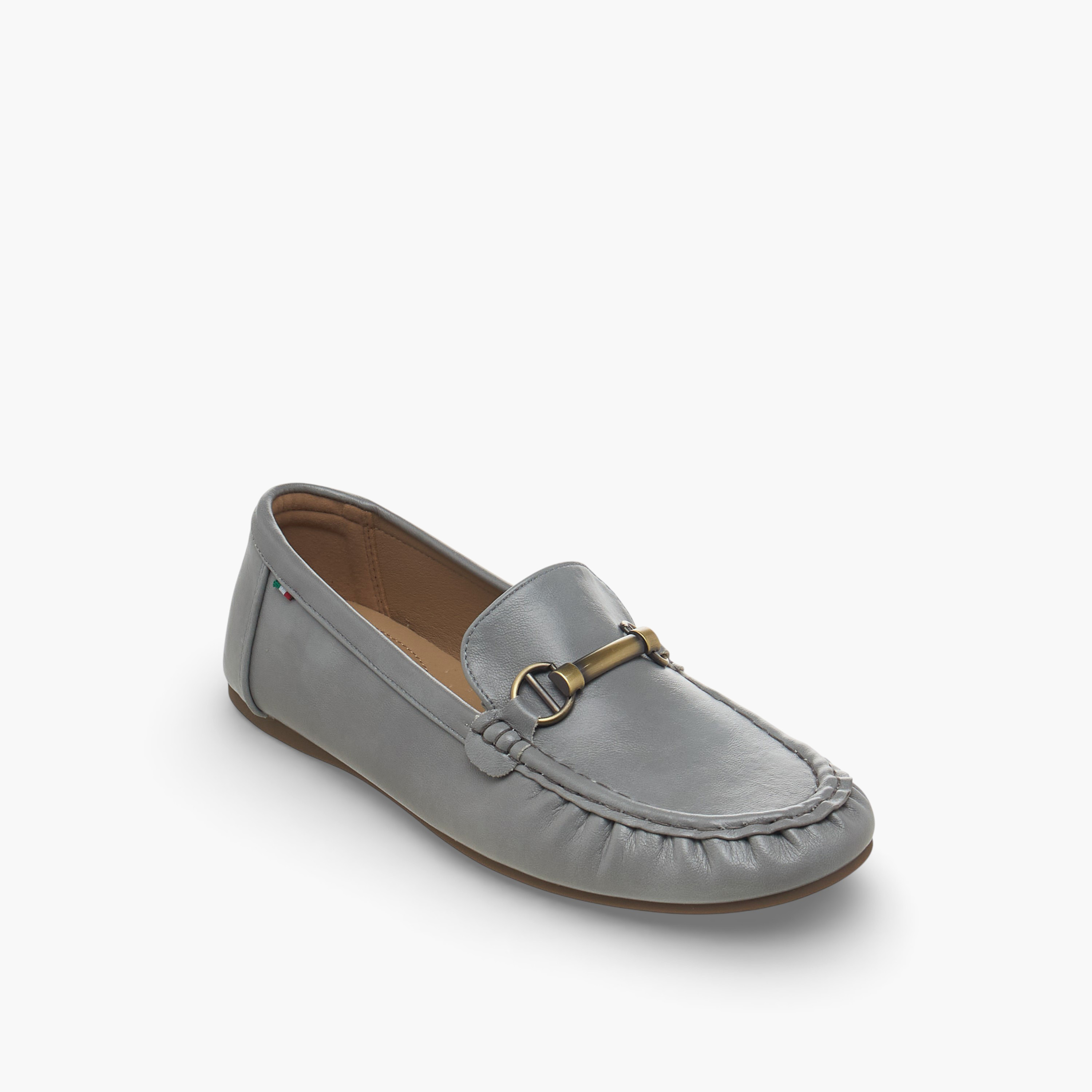 حذاء موكاسين ميتاليك للنساء من رينزو روغاني-women-shoes-loafersandmoccasins-image-2