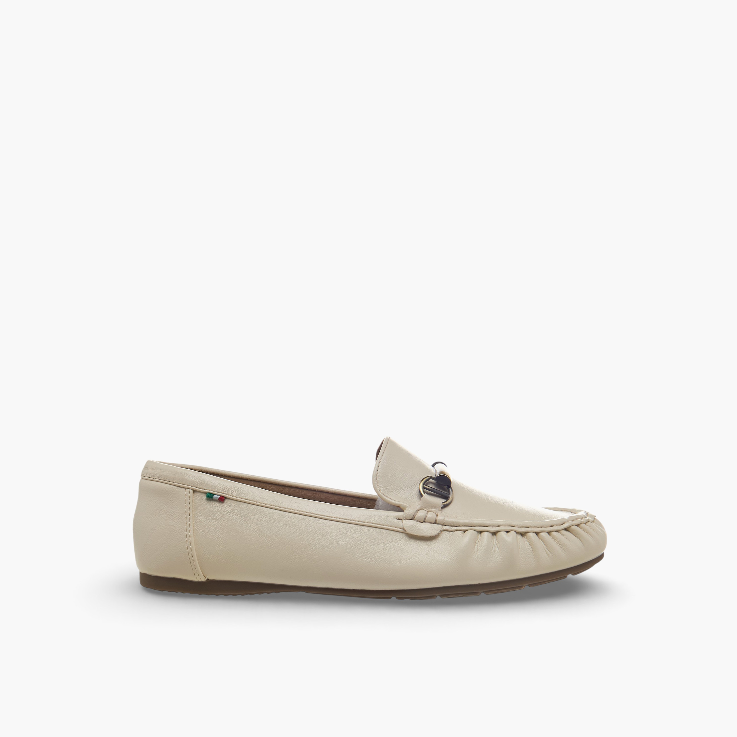 Renzo Ruganni Women Metallic Accent Moccasins-women-shoes-flats-moccasins-image-3